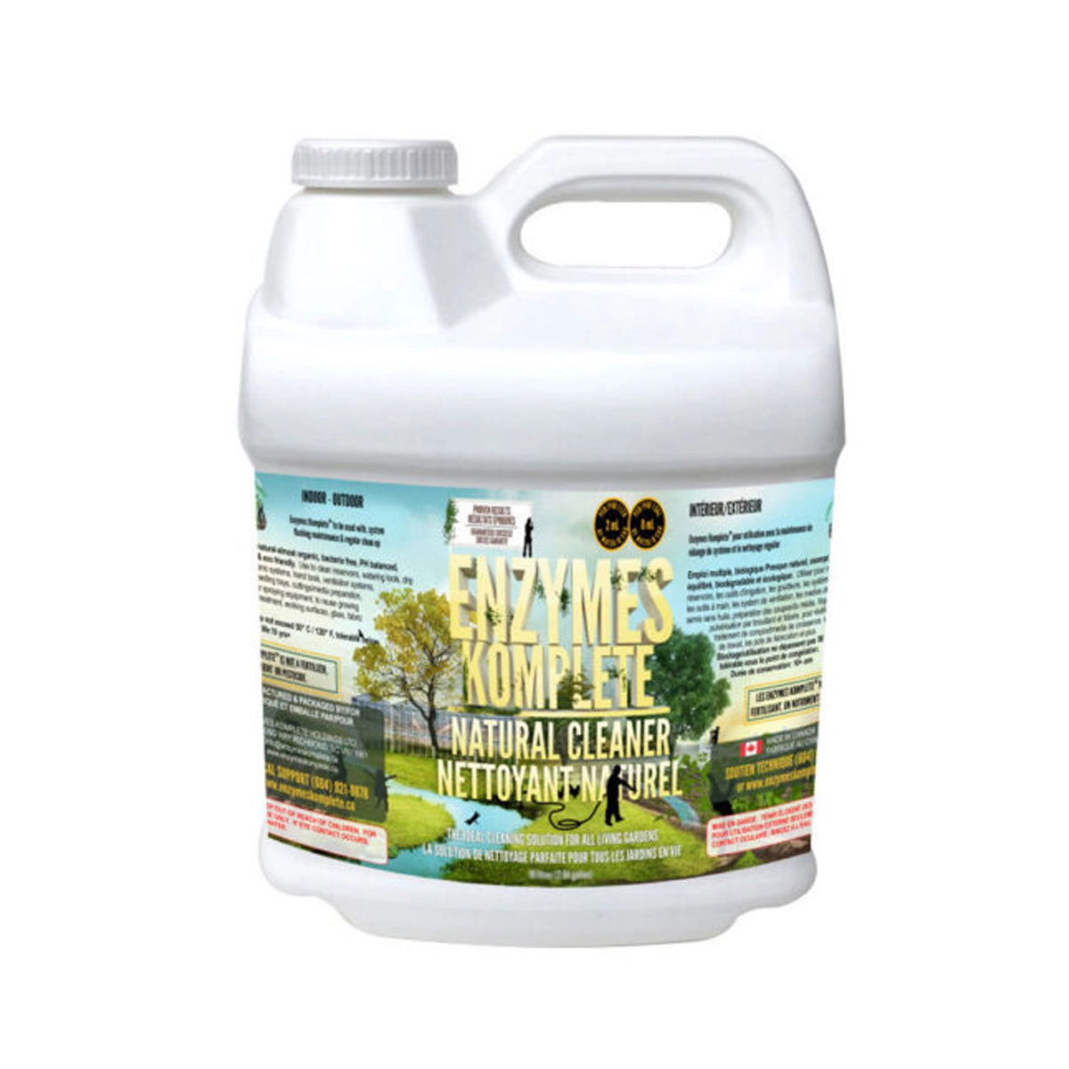 Enzymes Komplete Natural Enzymatic Cleaner.