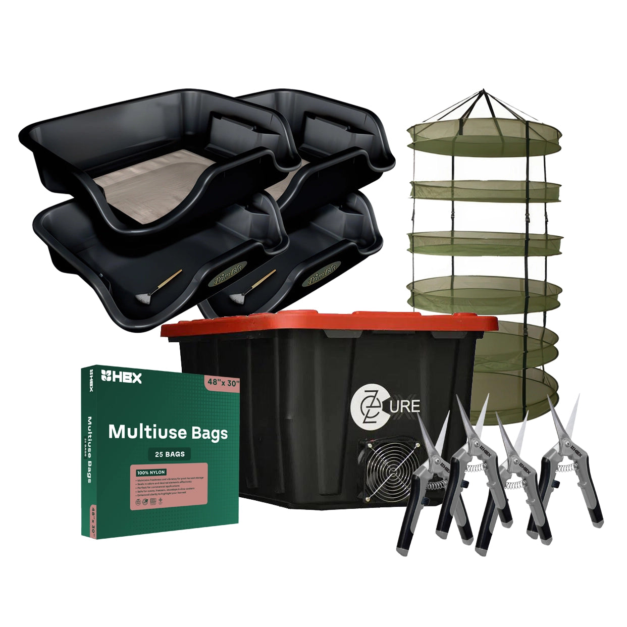 HBX Premium Hand Trimming Kit - For 2 People