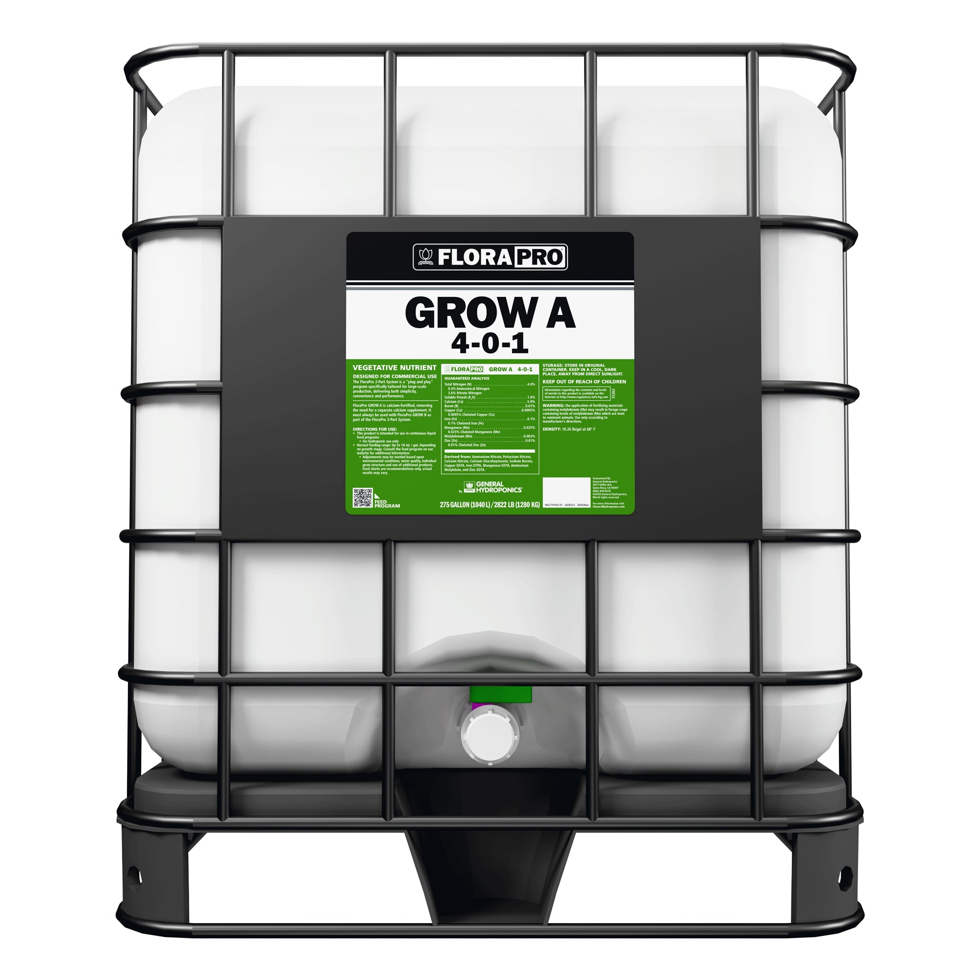 General Hydroponics FloraPro Liquid Grow A