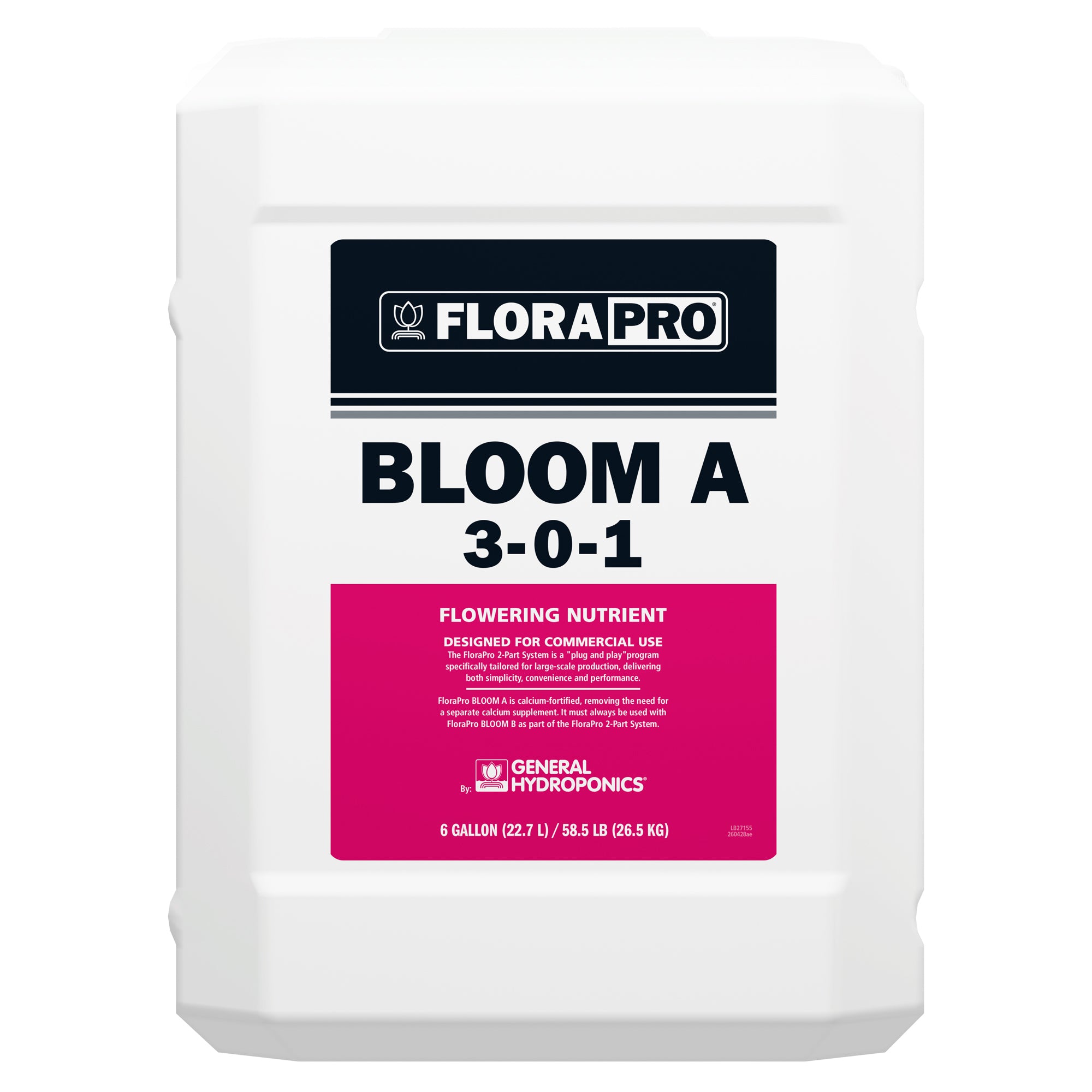 General Hydroponics FloraPro Liquid Bloom A.