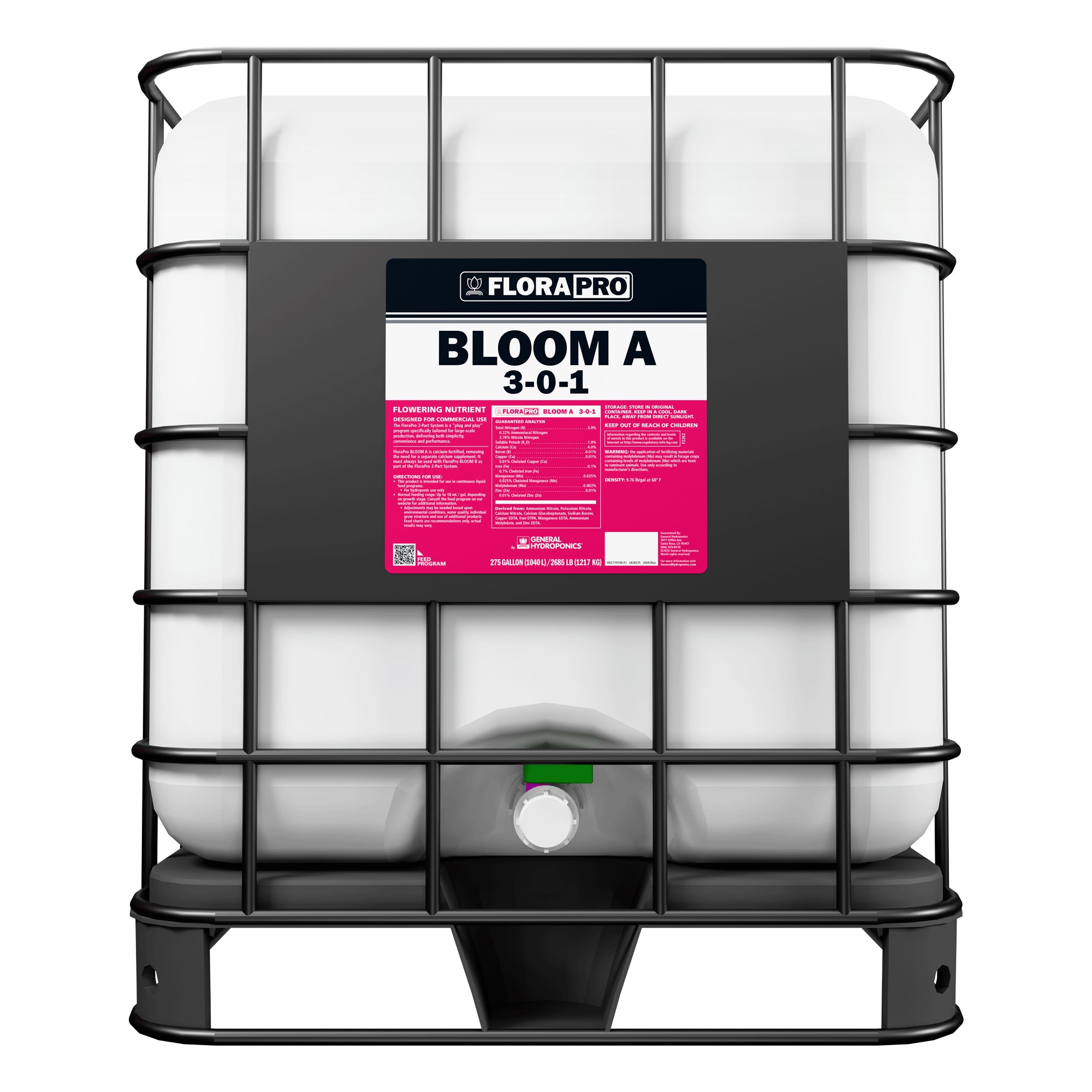 General Hydroponics FloraPro Liquid Bloom A