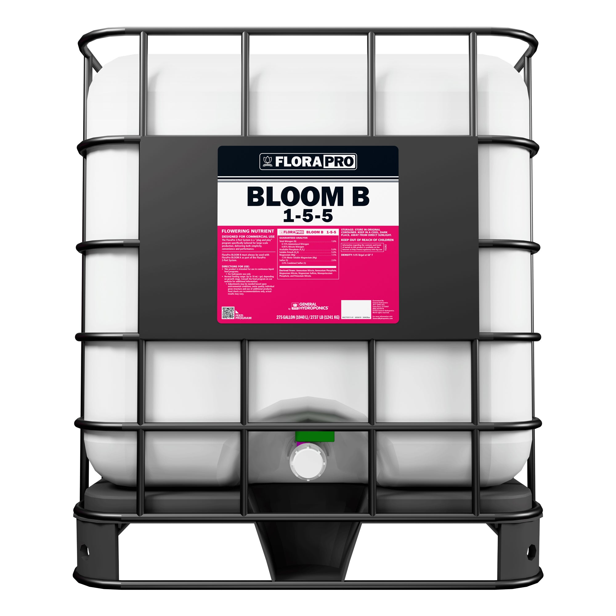 General Hydroponics FloraPro Liquid Bloom B.