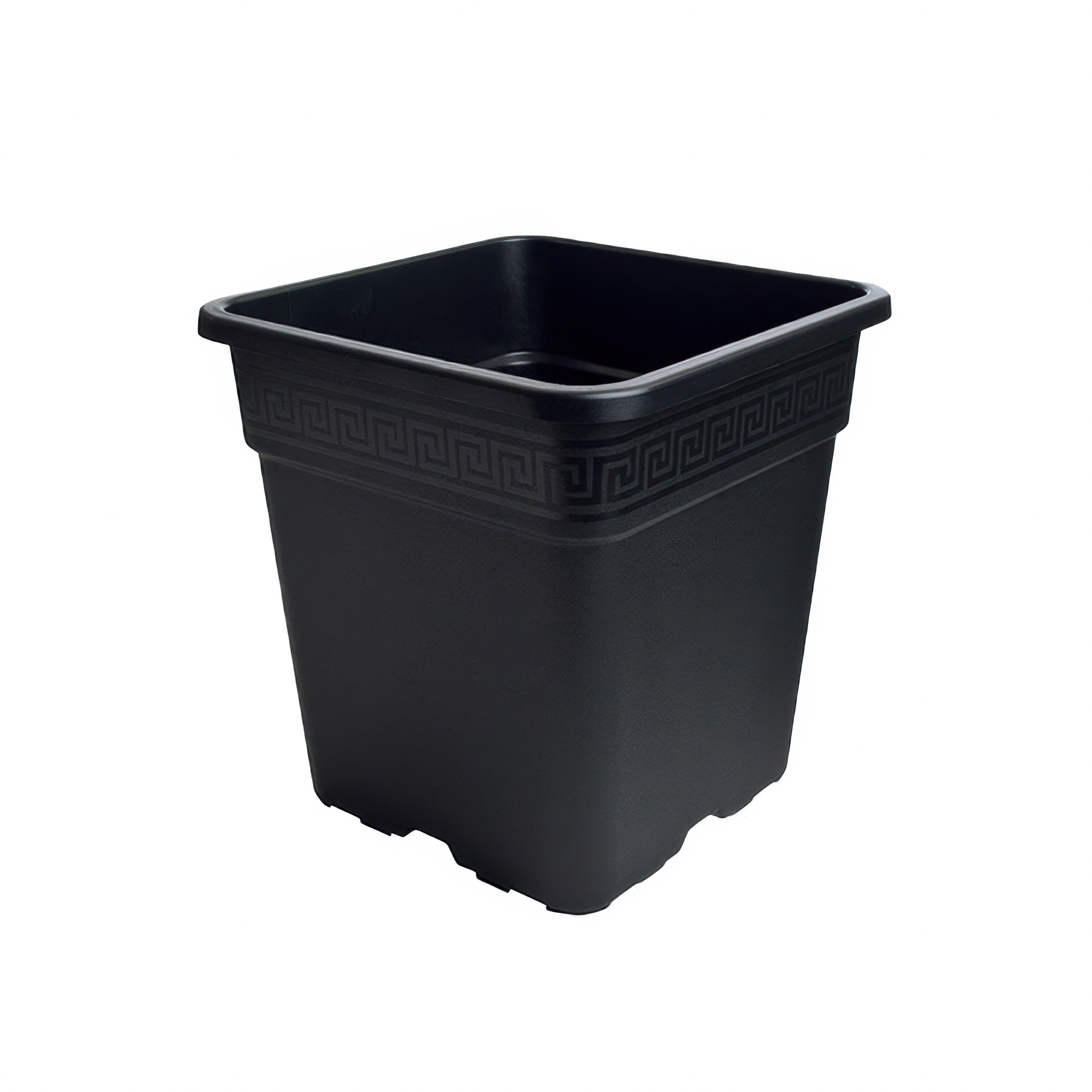 Gro Pro Black Square Pots