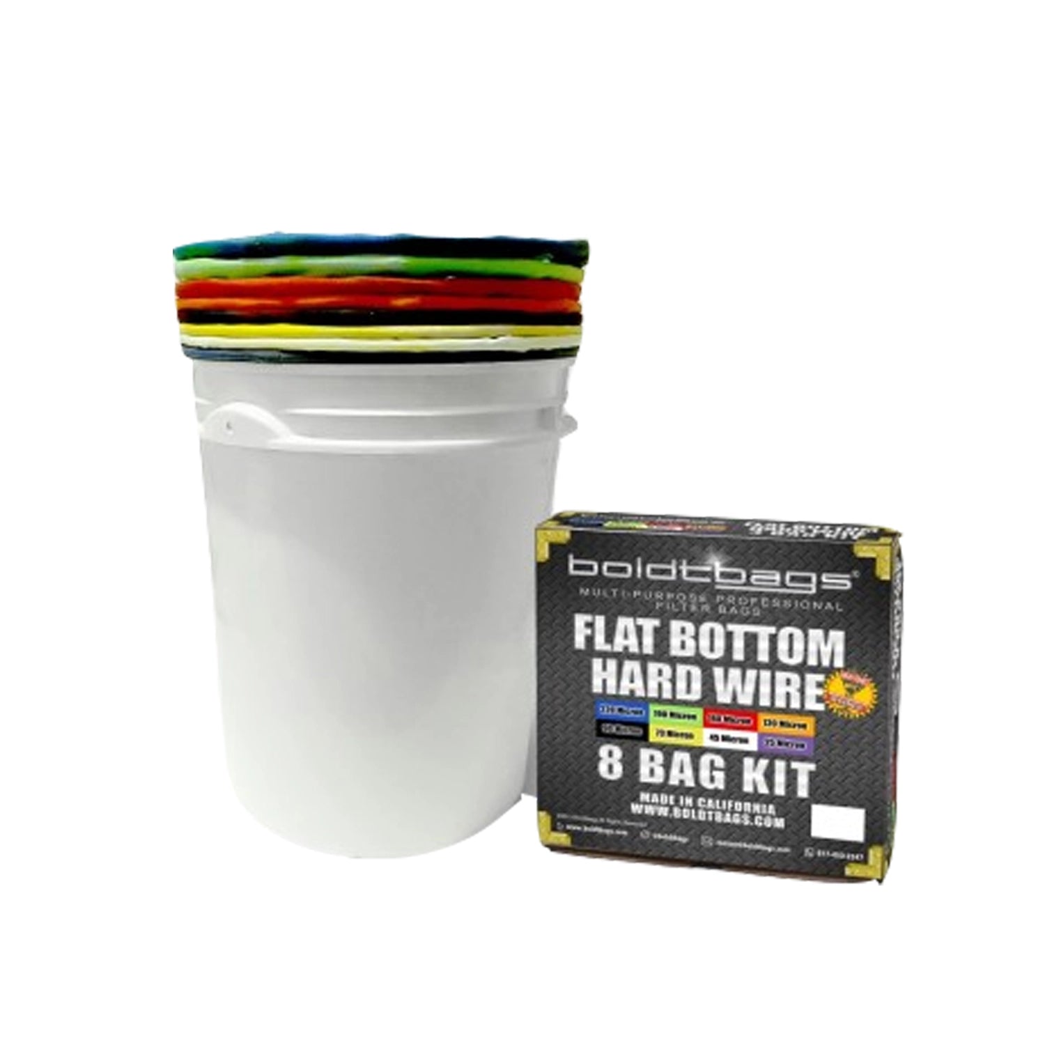 BoldtBags Hard Wire Flat Bottom Bubble Bag Kits