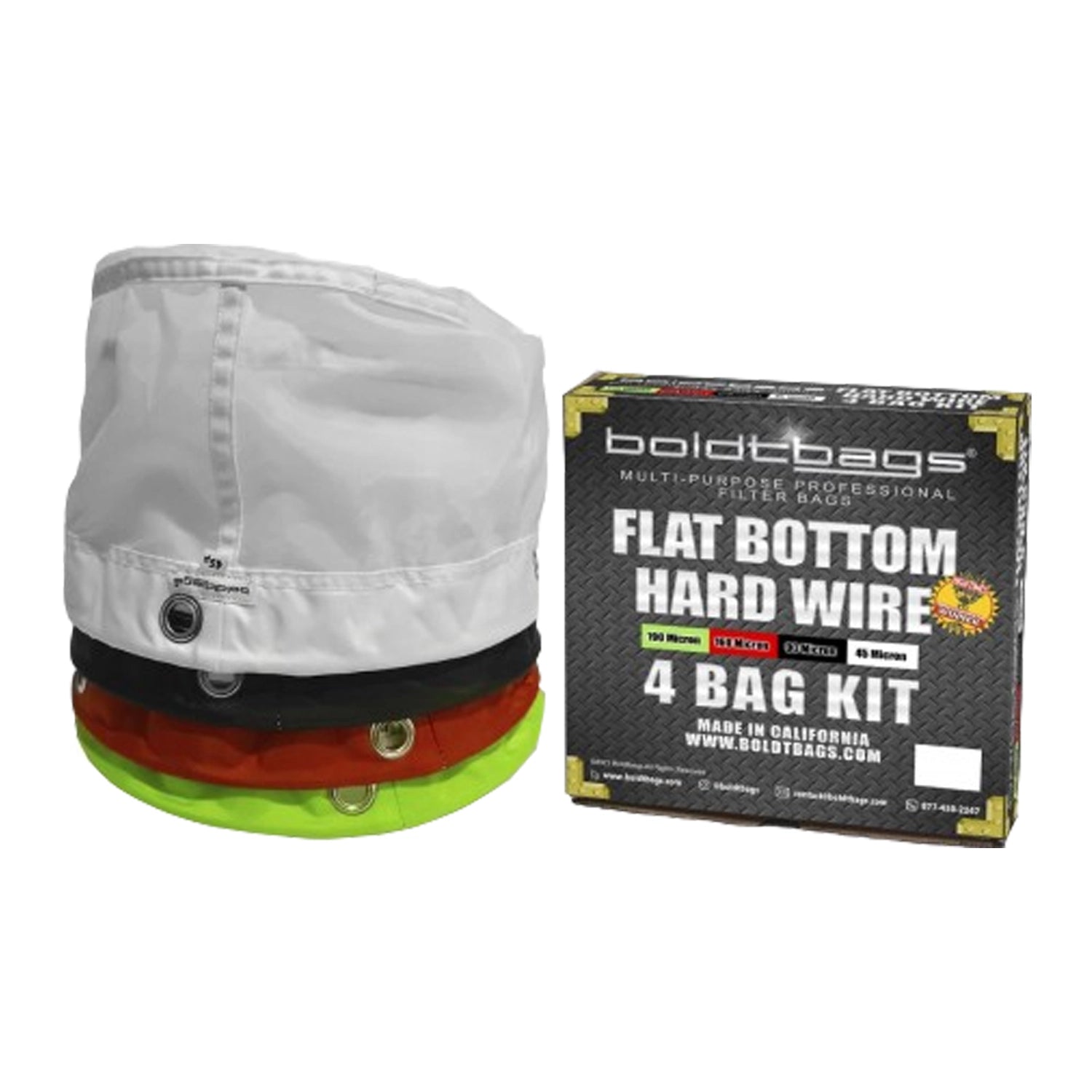 BoldtBags Hard Wire Flat Bottom Bubble Bag Kits