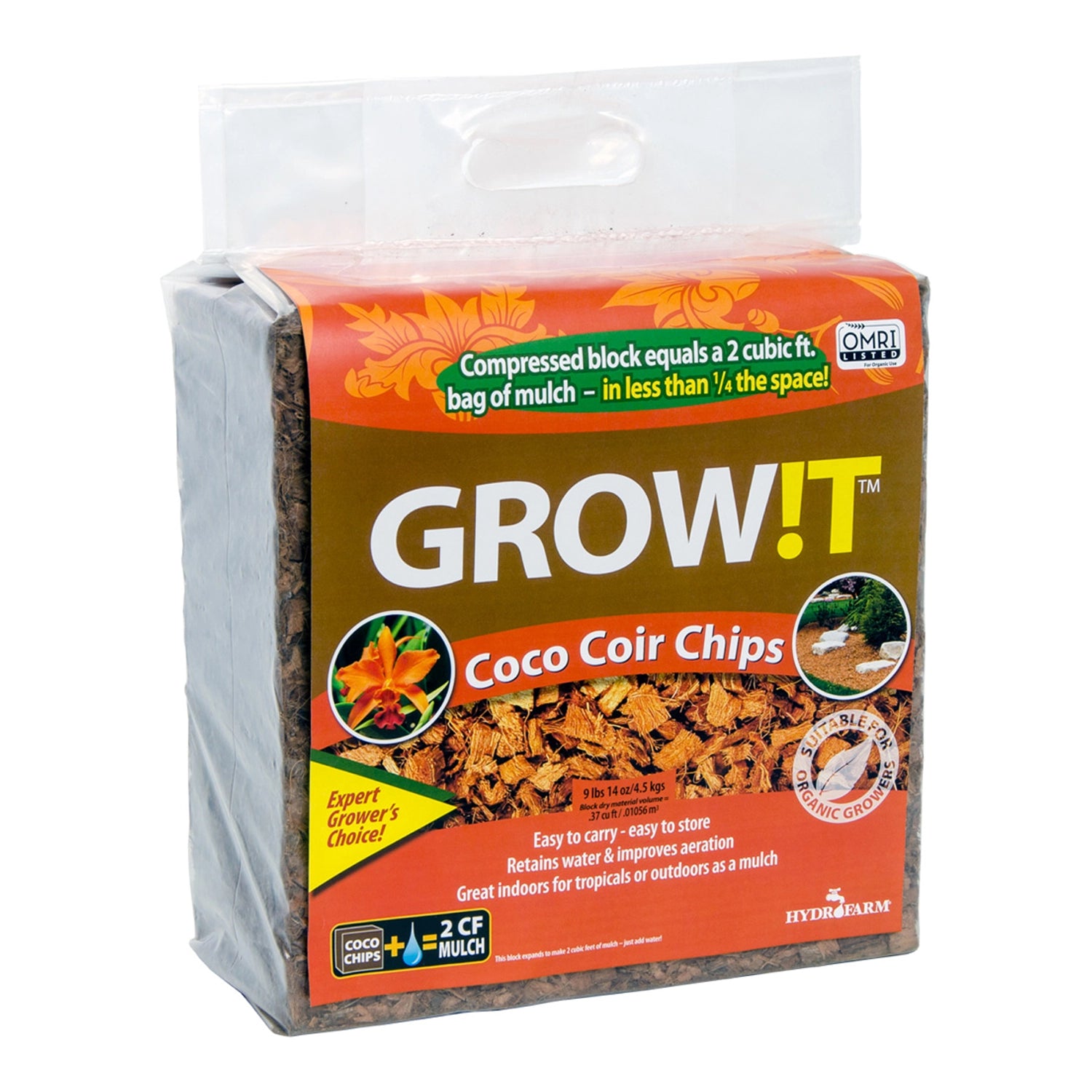 GROW!T Organic Coco Planting Chips