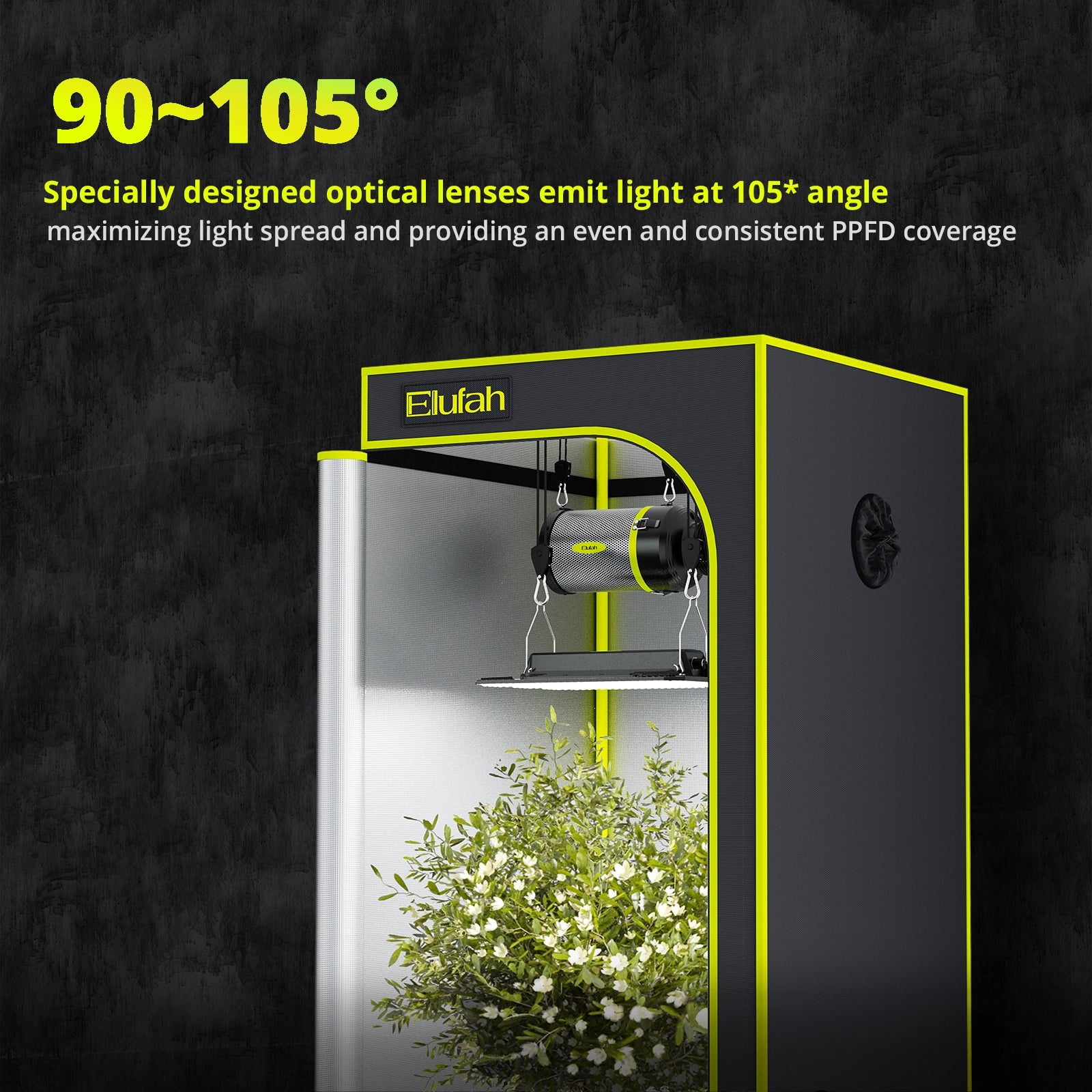 Elufah UAP1200 120 Watt LED Grow Light