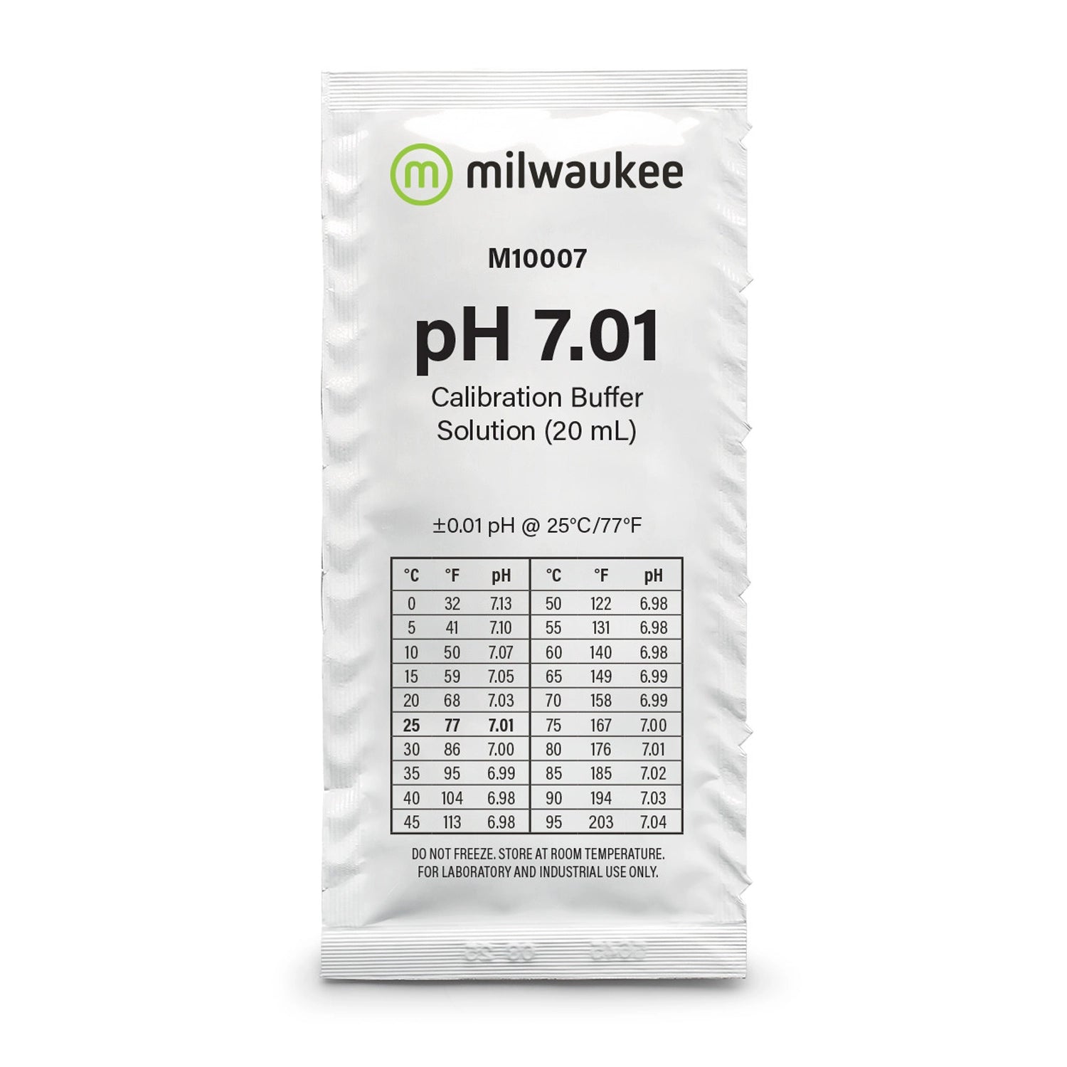 Milwaukee pH 7.01 Calibration Solution