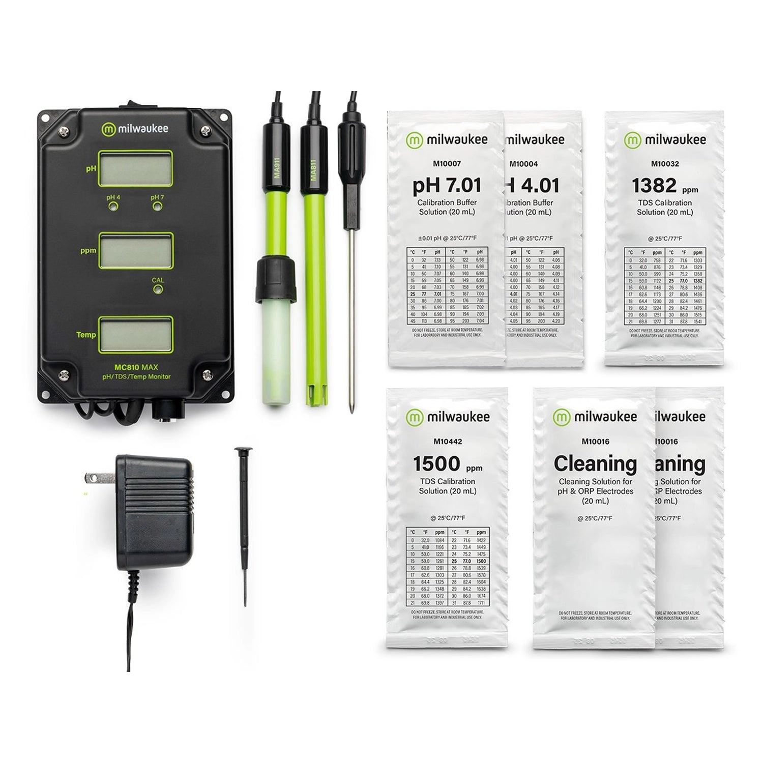 Milwaukee MC810US MAX pH/TDS/Temp Monitor