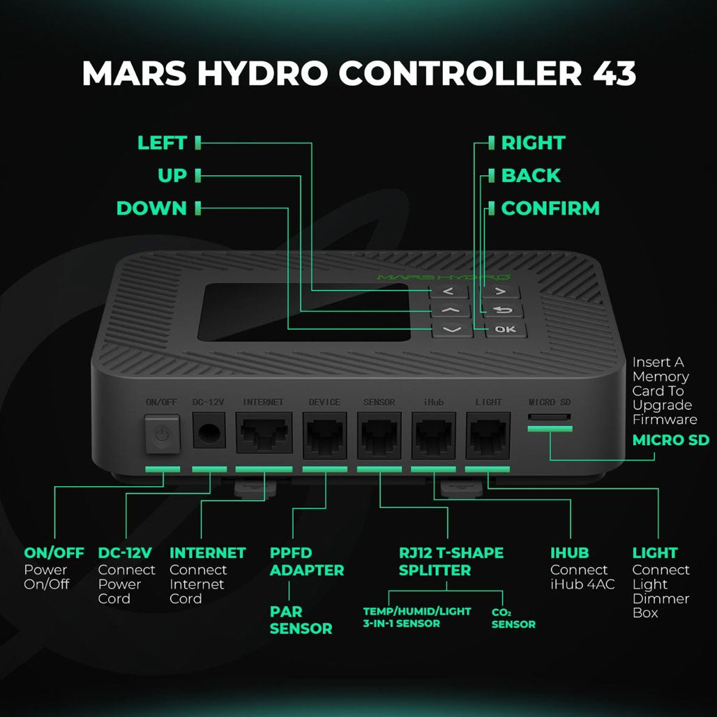Mars Hydro Controller 43 Smart Environmental Controller