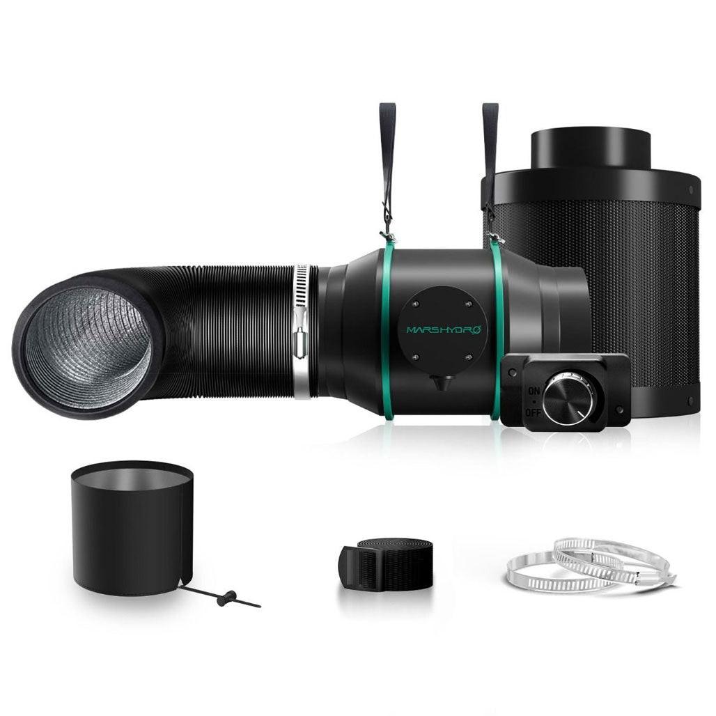 Mars Hydro Inline Duct Fan and Carbon Filter - Thumbnail 4