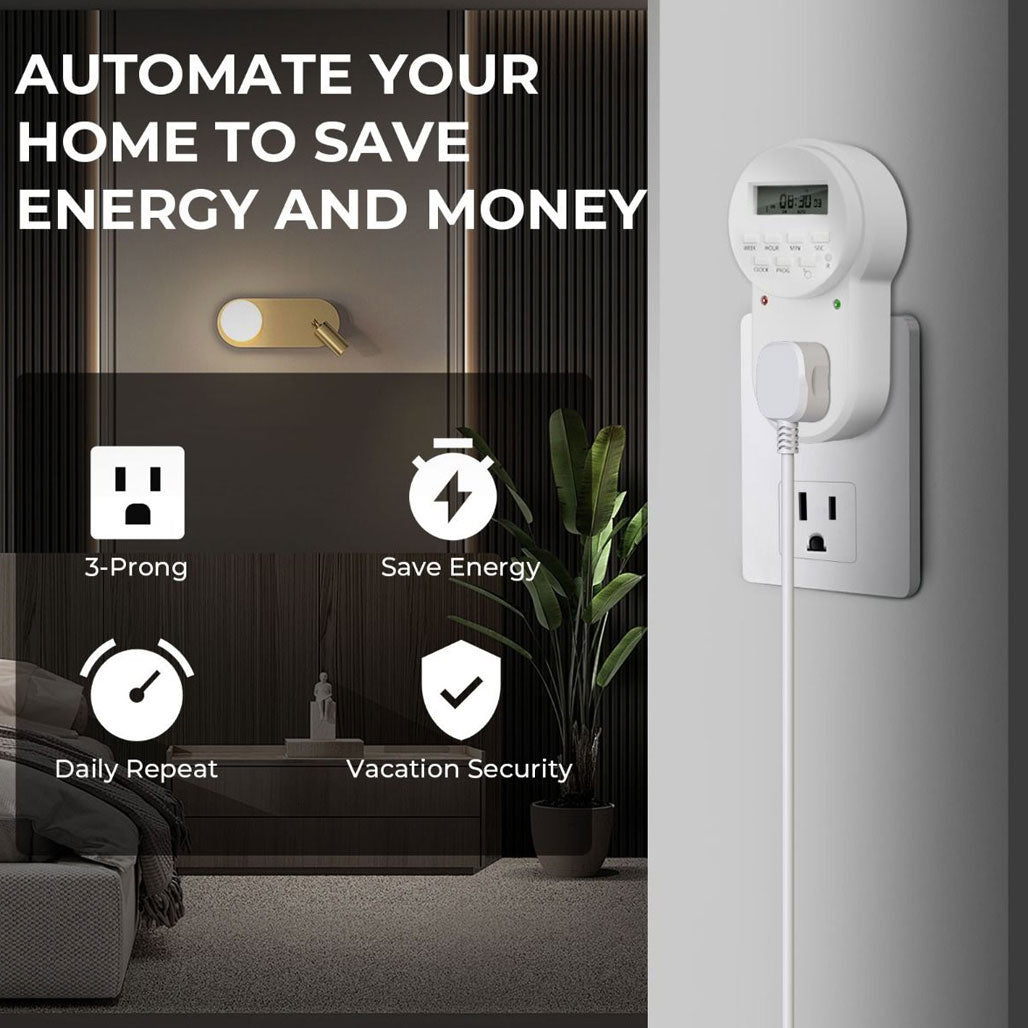 Mars Hydro 7-Day Programmable Digital Timer