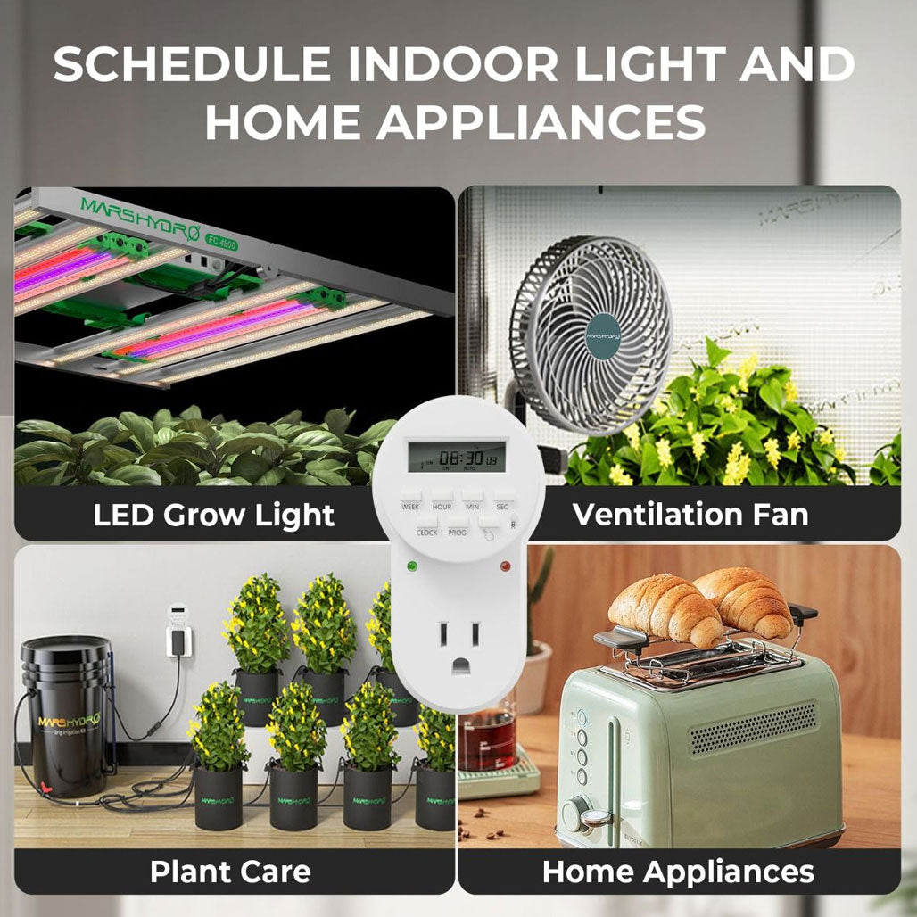 Mars Hydro 7-Day Programmable Digital Timer