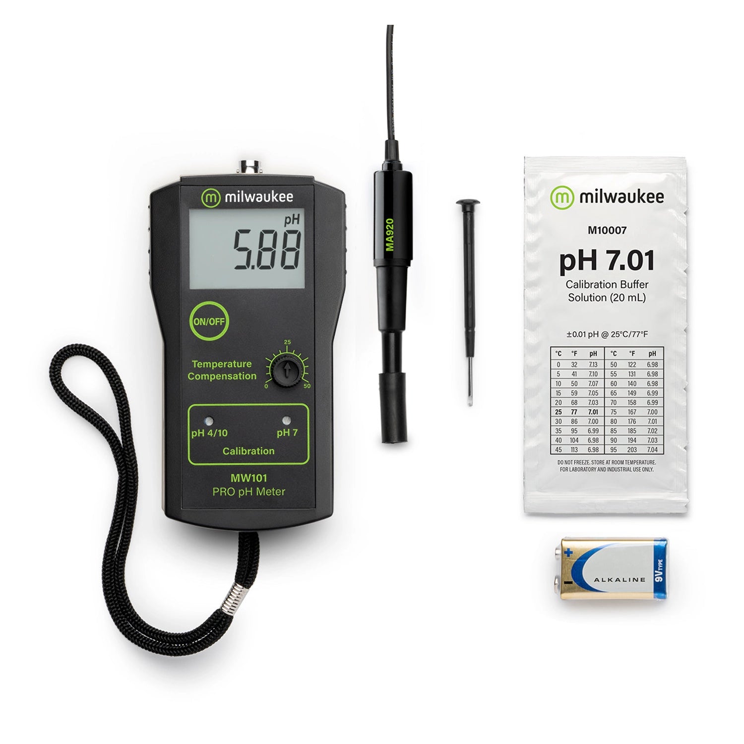 Milwaukee MW101-SOIL PRO pH Meter