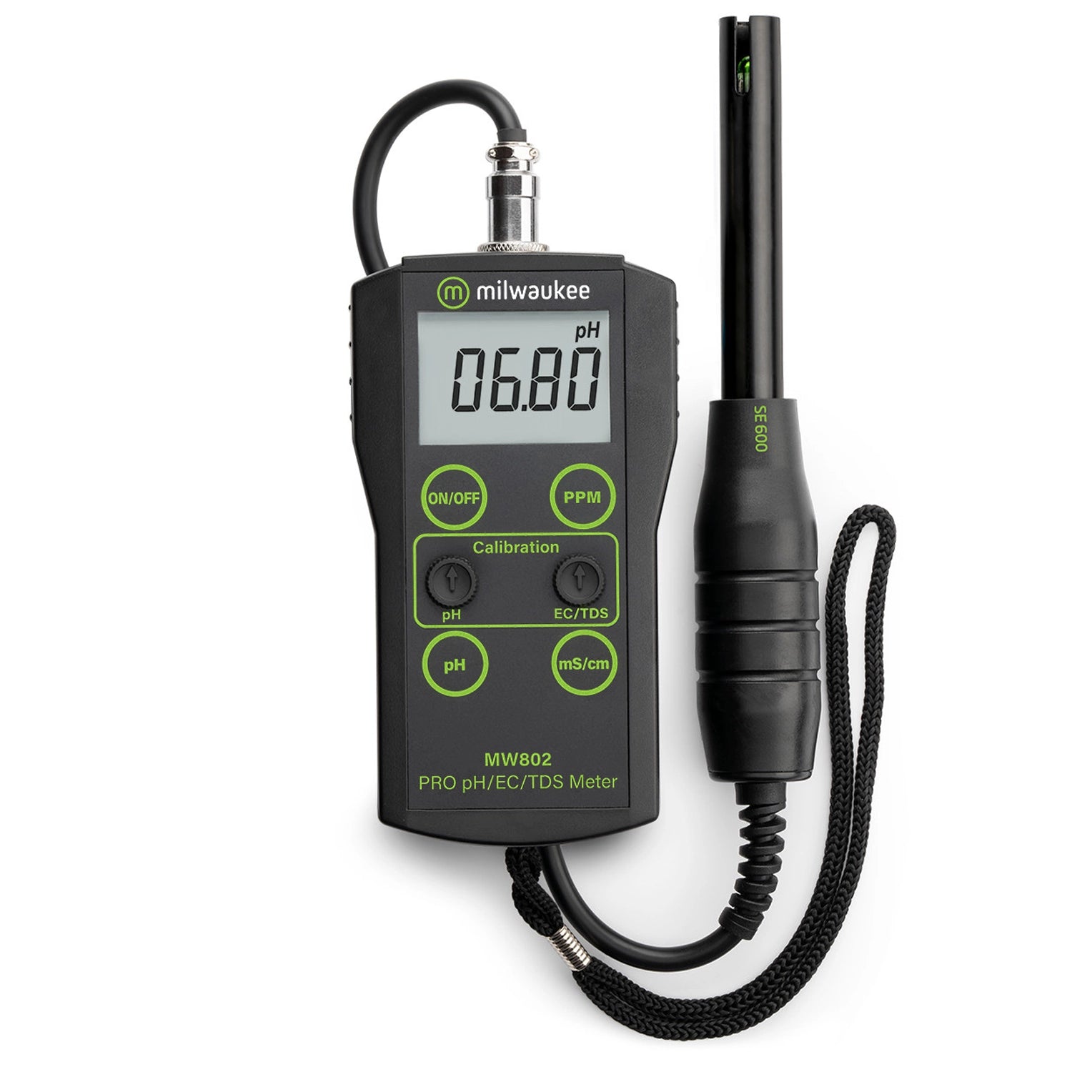 Milwaukee MW802 PRO 3-in-1 pH/EC/TDS Meter