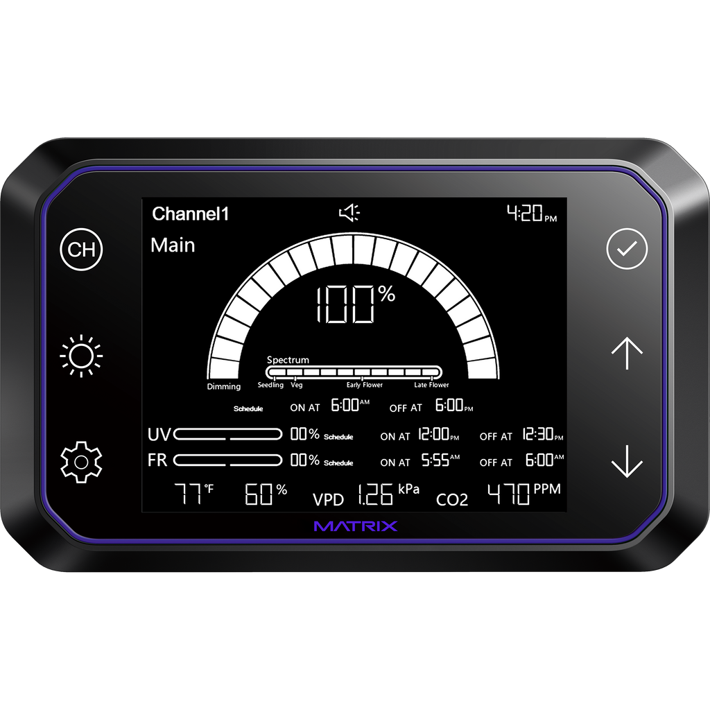Matrixmc Matrix MC2 Grow Light Controller for Indoor Cultivation