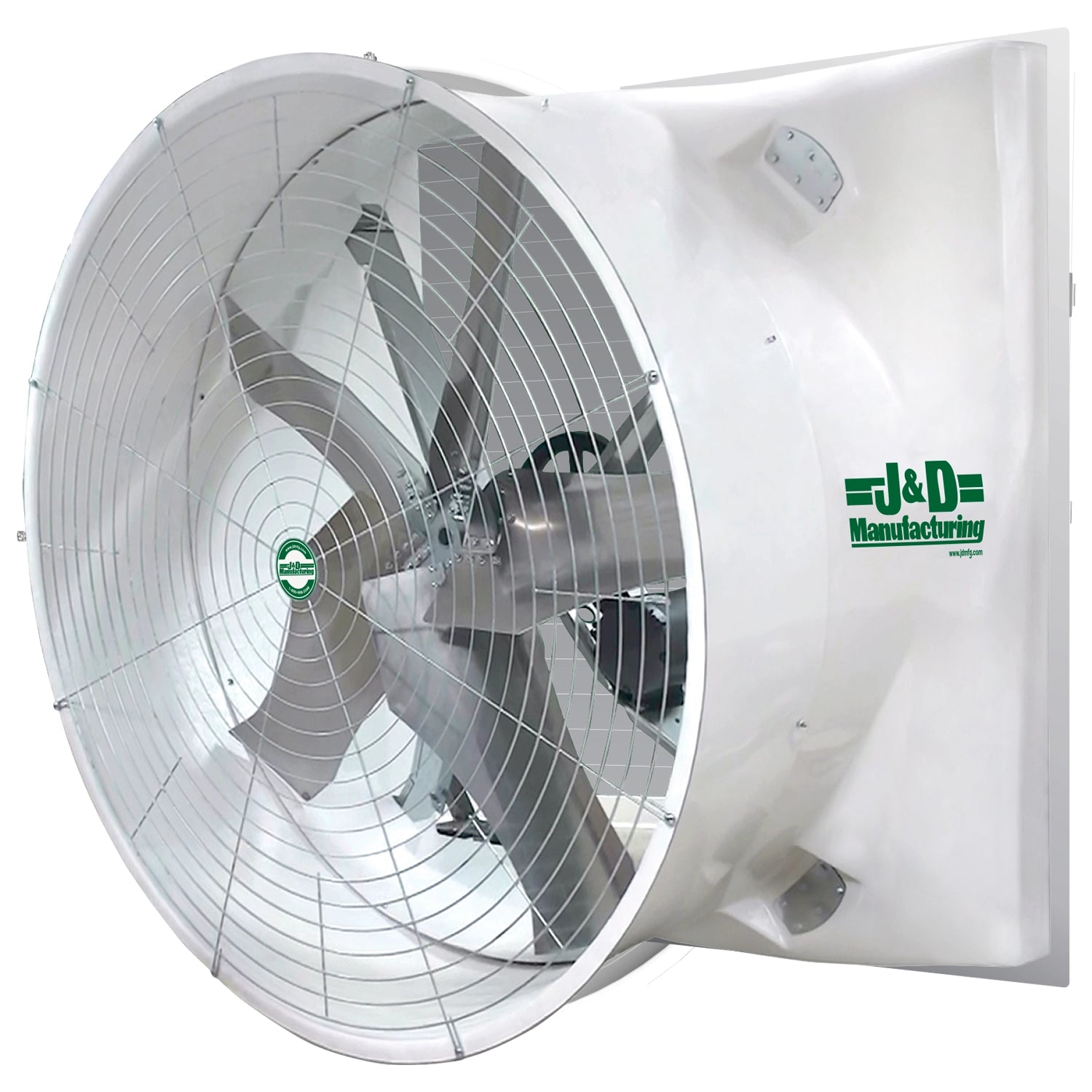 J&D Manufacturing 72" Mega Storm II Exhaust Fan, 40,121 CFM - 3-Phase