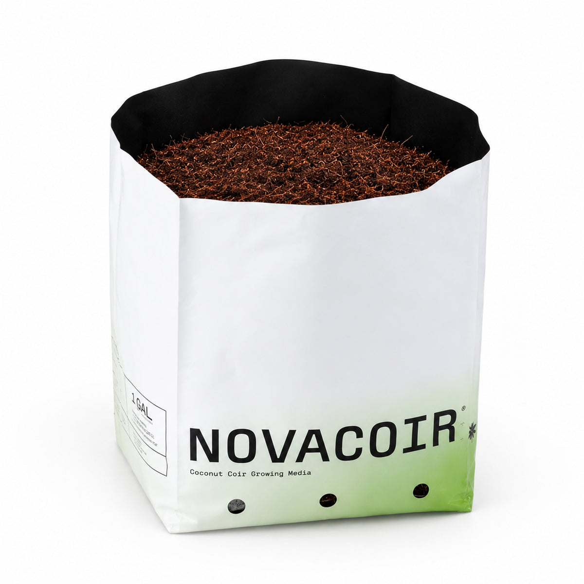 NOVACOIR Compressed Coco Coir Block.