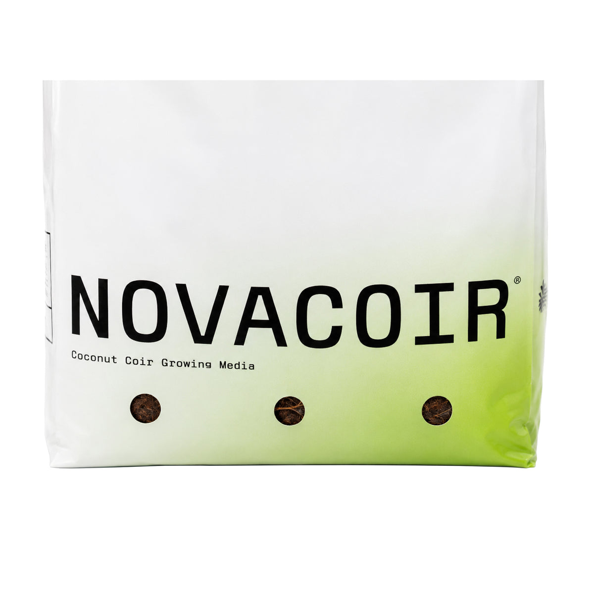 NOVACOIR Compressed Coco Coir Block.