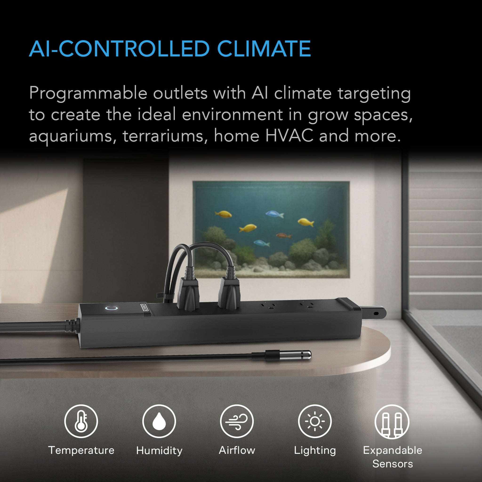 AC Infinity Outlet AI Environment Controller