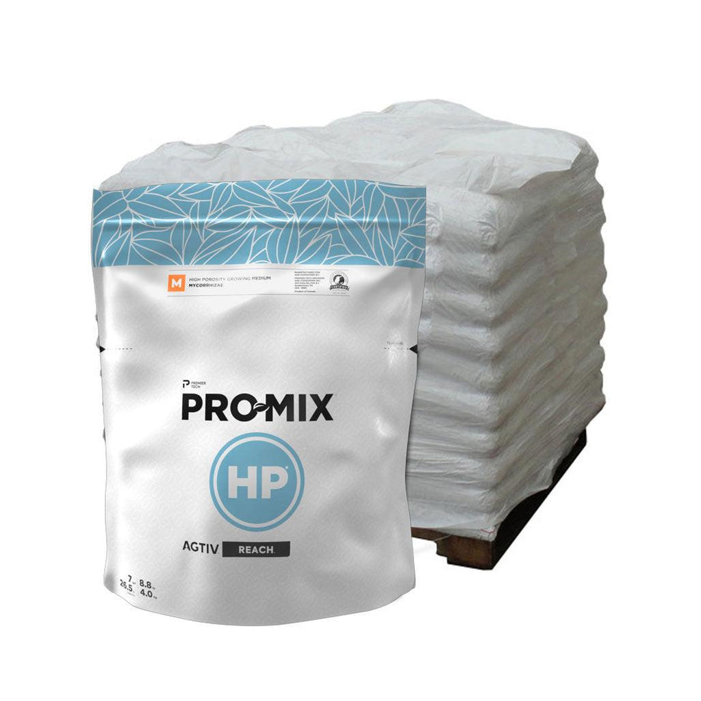 pro-mix hp potting soil PRO-MIX HP AGTIV REACH Mycorrhizae Open Top Grow Bag Soilless Pot