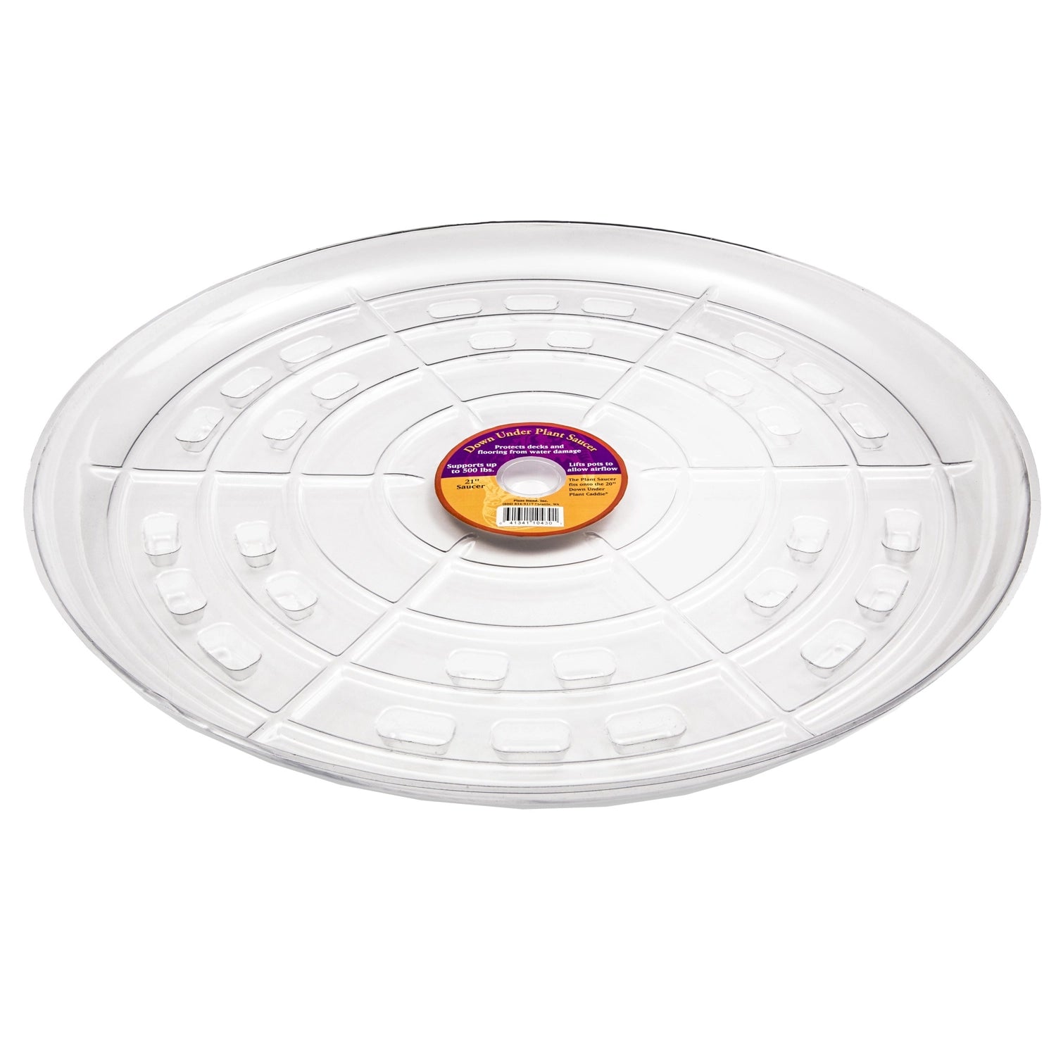 Bosmere Clear Down Under Plant Saucer, 21 Inch - Pack of 24