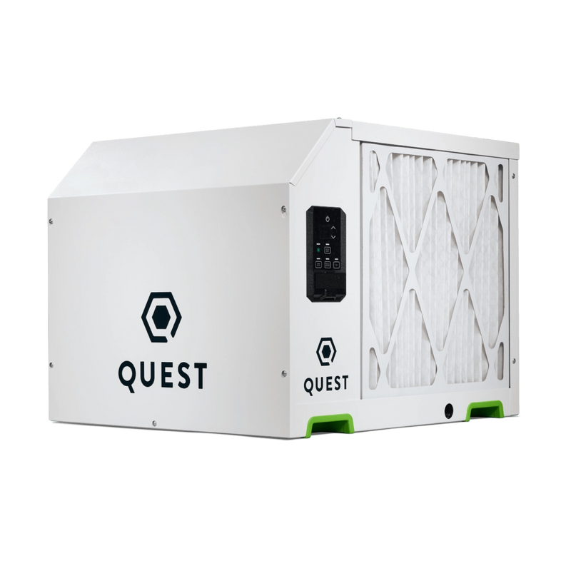 Quest 225 Pint High-Efficiency Dehumidifier, 230V