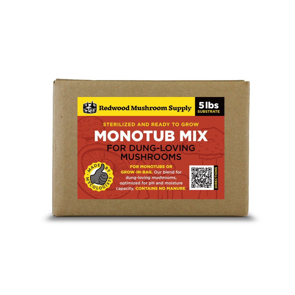 Redwood Mushroom Supply Sterilized CVG Mushroom Substrate, 5 lb.