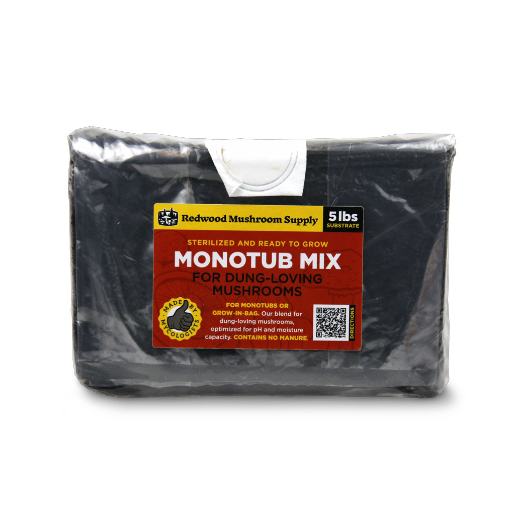 Redwood Mushroom Supply Sterilized CVG Mushroom Substrate, 5 lb.