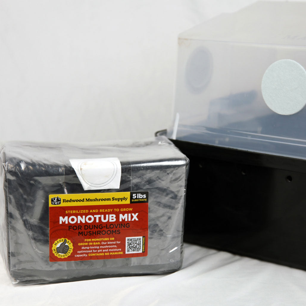 Redwood Mushroom Supply Sterilized CVG Mushroom Substrate, 5 lb.