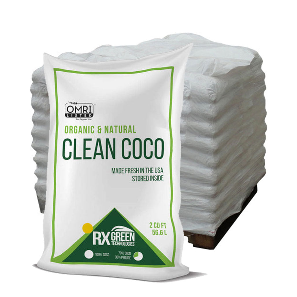 RxGreen Technologies, Inc. Clean Coco, 2 Cu. Ft. - Pallet of 65 Bags