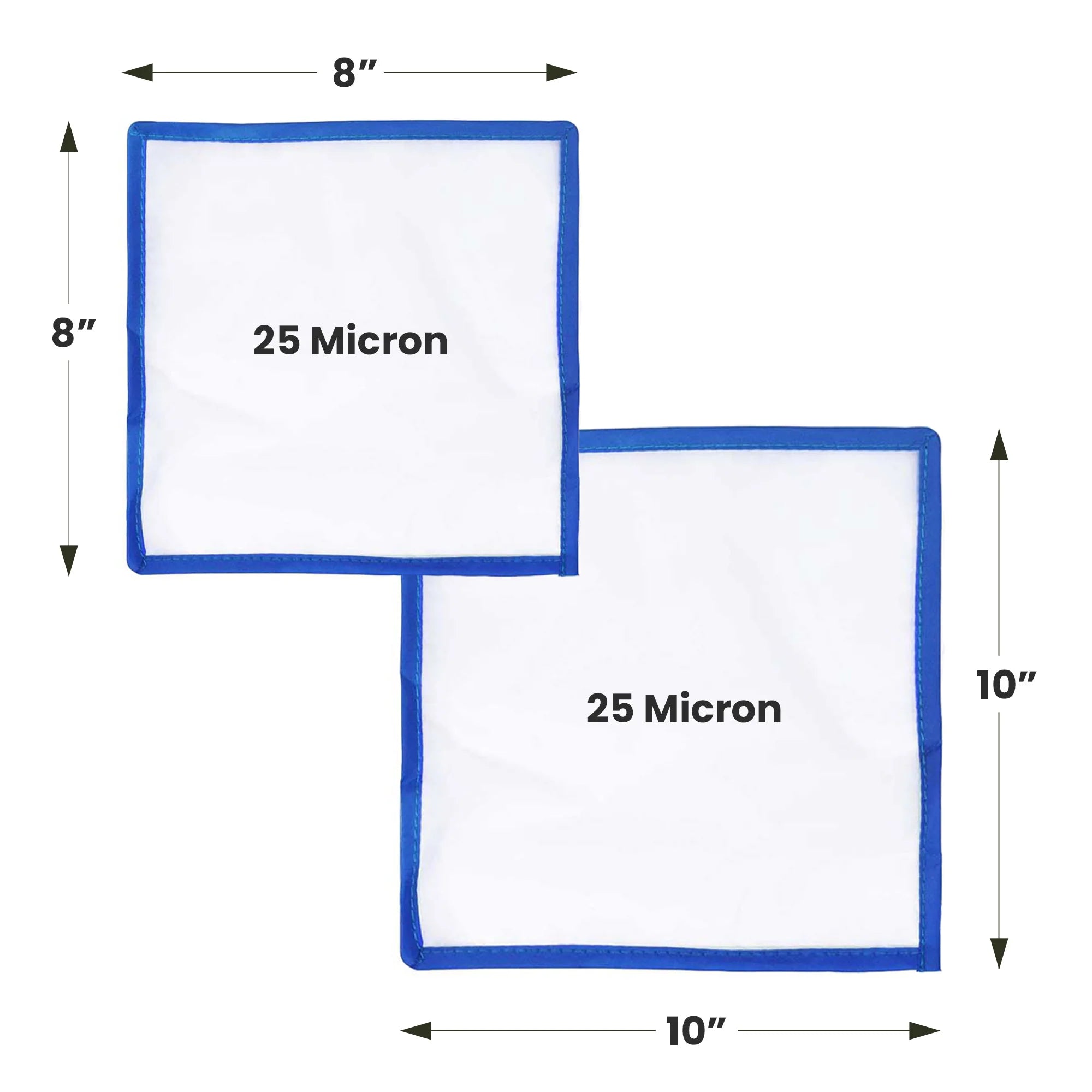 Rosineer Bubble Bag Set, 10 Gallon, All Mesh Bags