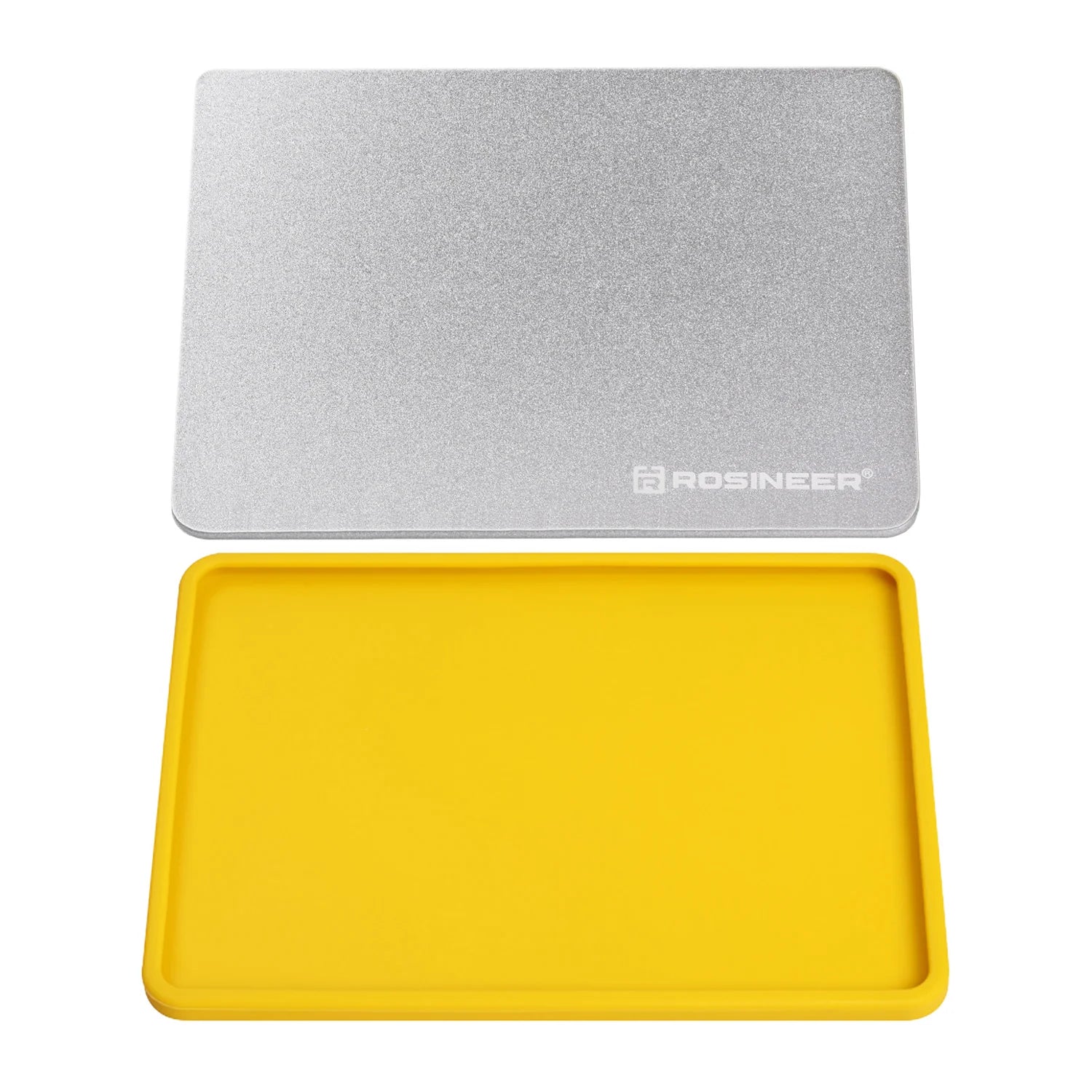 Rosineer Cooling / Warming Plate with Silicone Case Mat, 6" x 8"