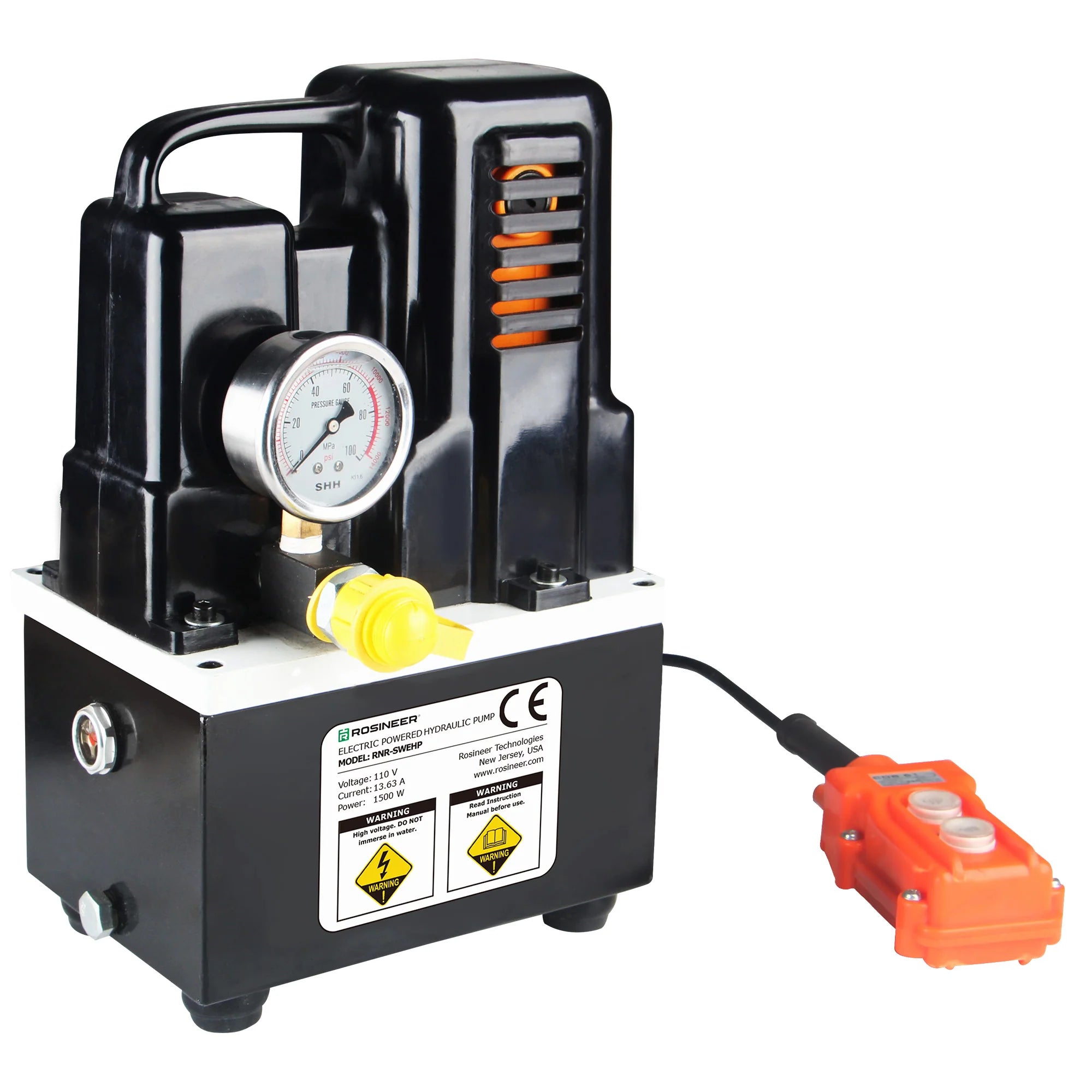 Rosineer Electric Powered Hydraulic Pump for the SWING Press