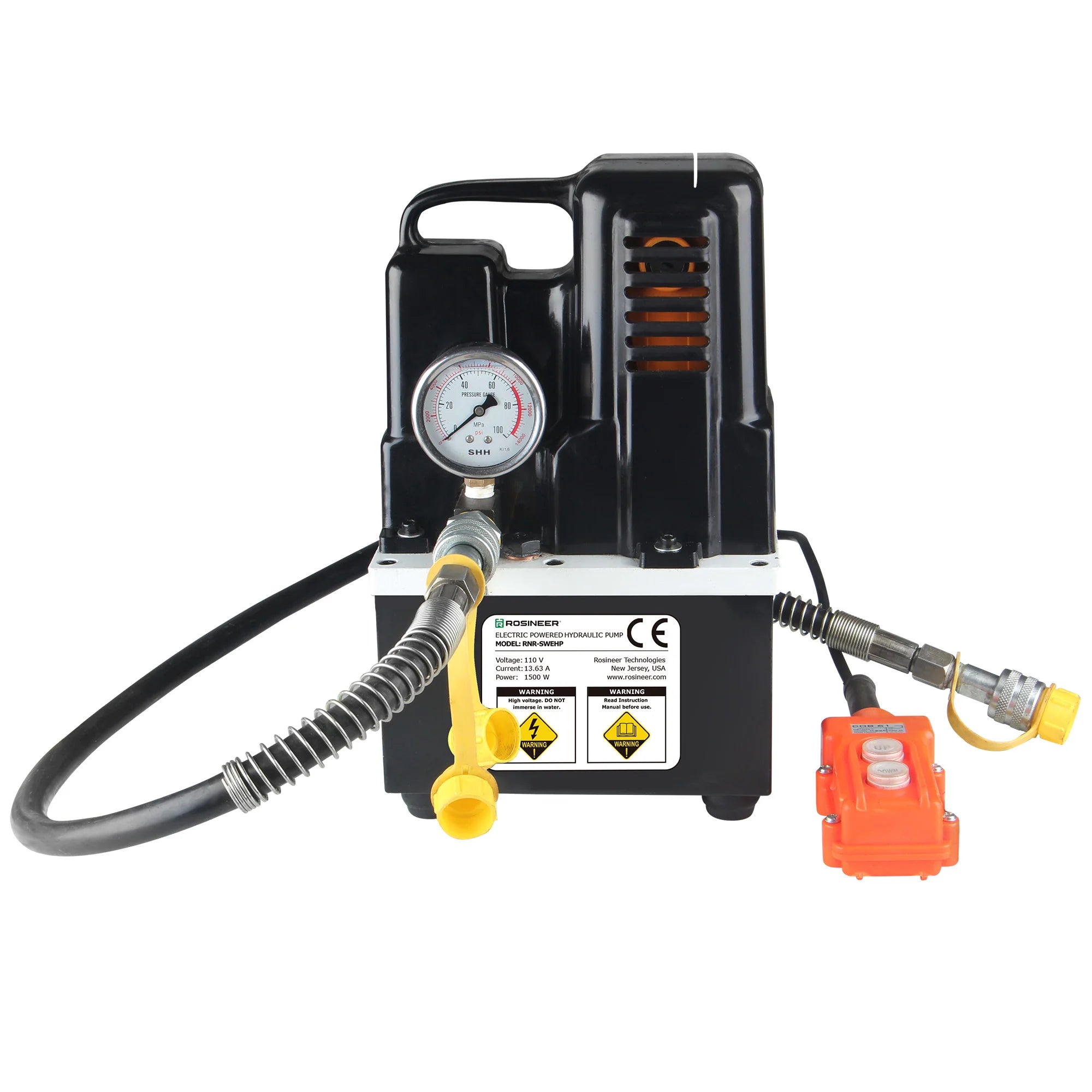 Rosineer Electric Powered Hydraulic Pump for the SWING Press