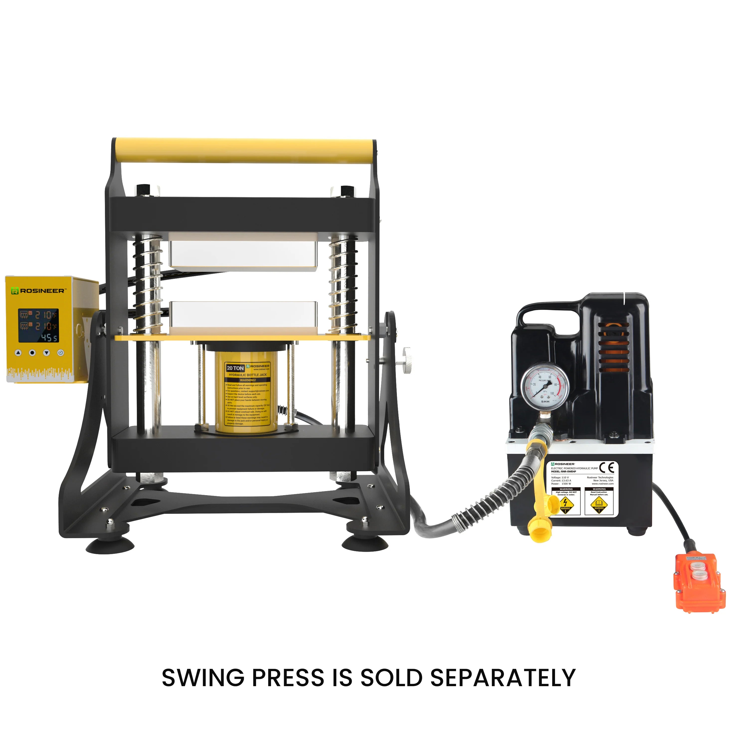 Rosineer Electric Powered Hydraulic Pump for the SWING Press