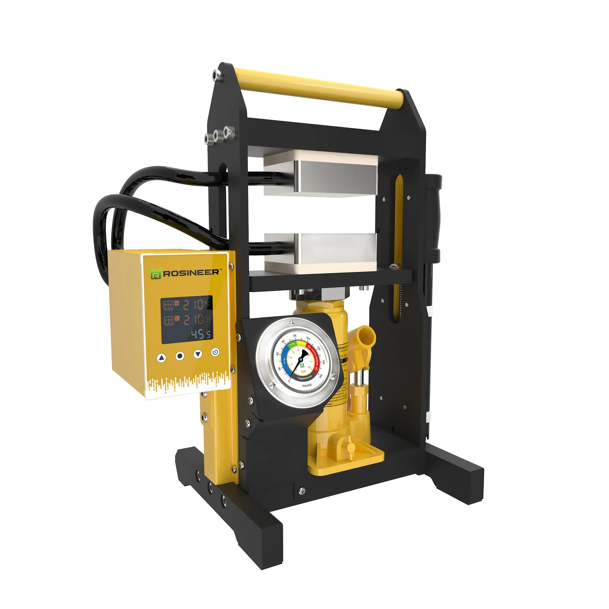 Rosineer Mighty-5 5-Ton Hydraulic Rosin Press Machine With Accessory Bundle