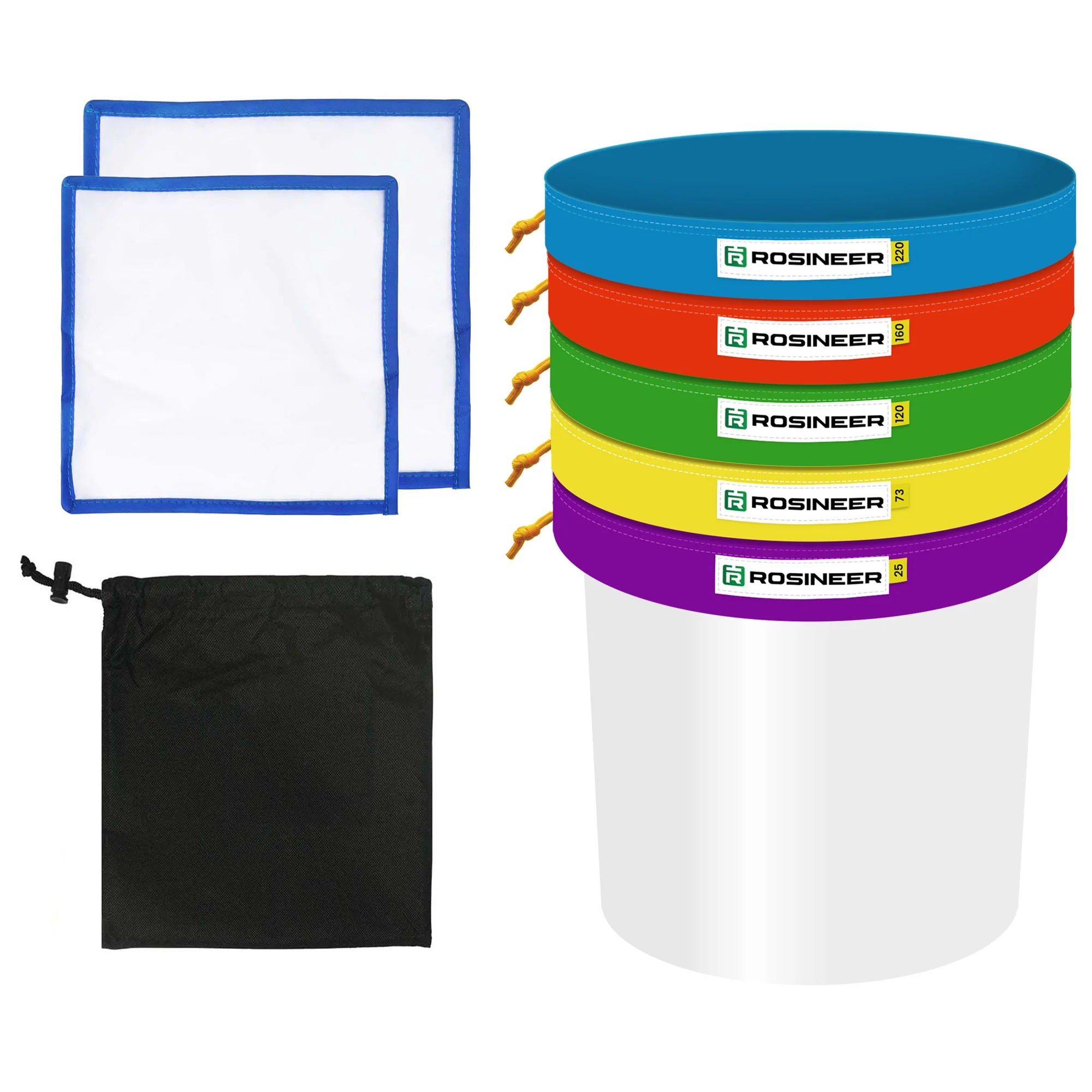 Rosineer Bubble Bag Set, 5 Gallon
