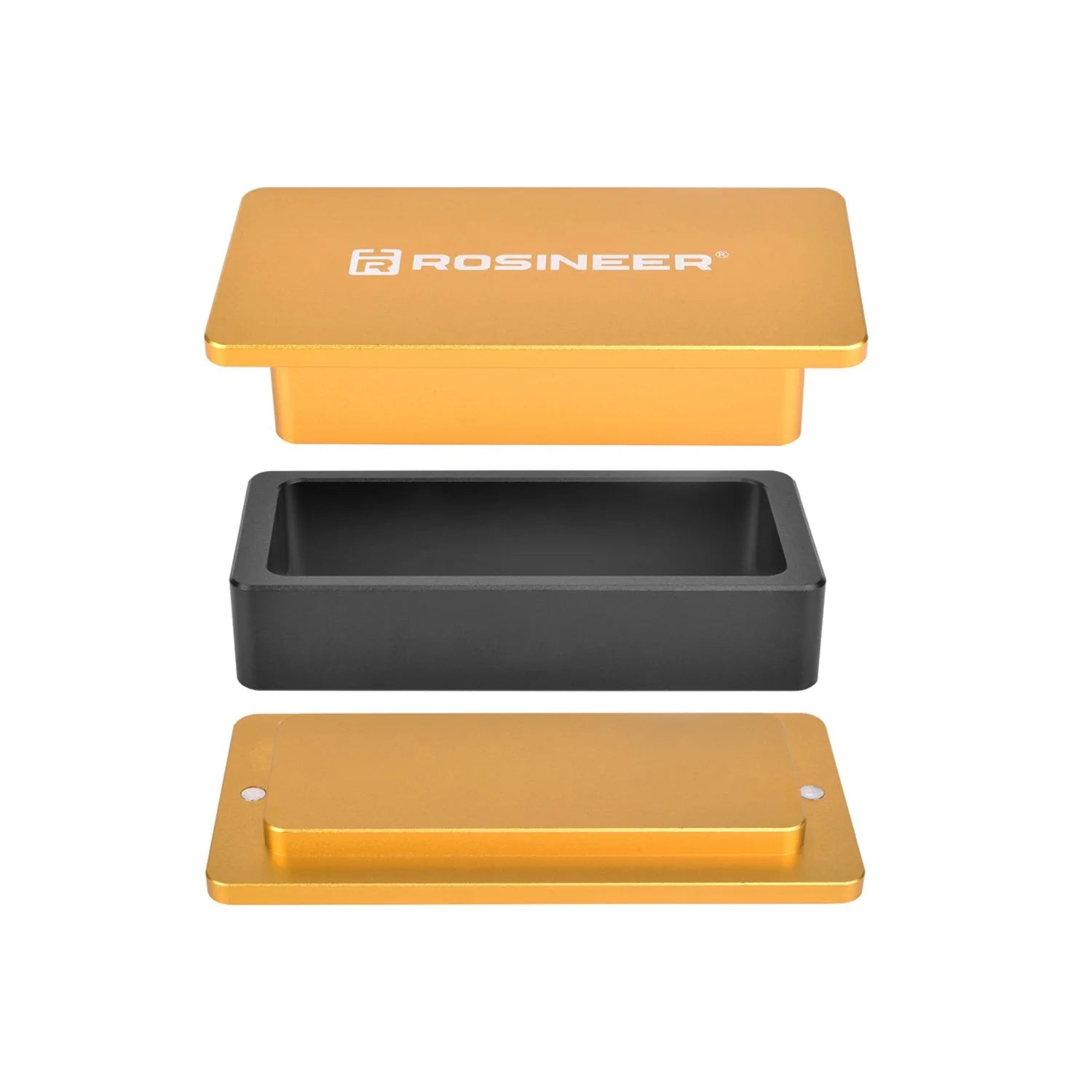 Rosineer Pre-Press Mold, Rectangular, 2" x 4"