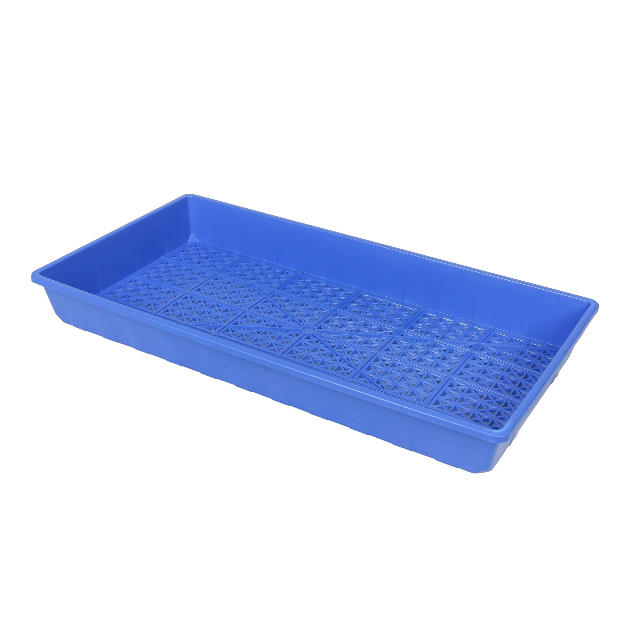 Sunpack 1020 Heavy Duty Mesh Tray, 10" x 20" x 2.3", Blue, Pack of 5