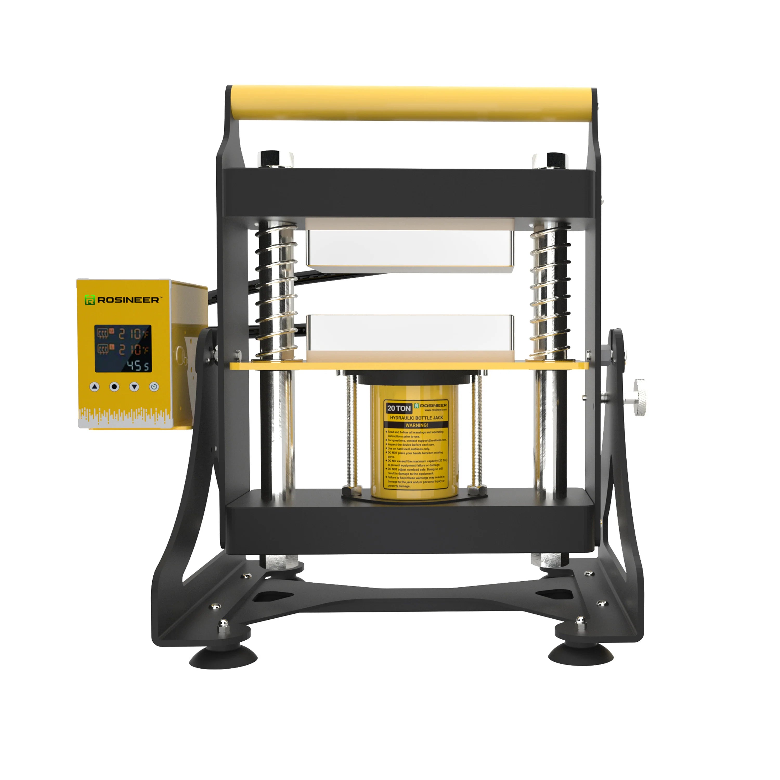 Rosineer SWING 20-Ton Hydraulic Rosin Press