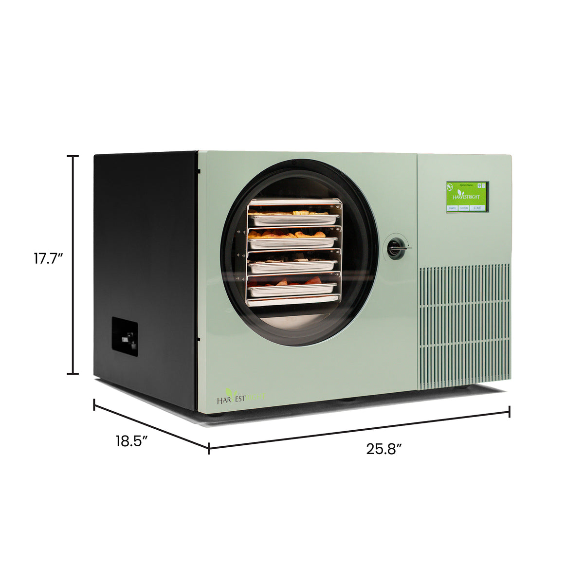 Harvest Right Countertop 360 Freeze Dryer, Sage Green