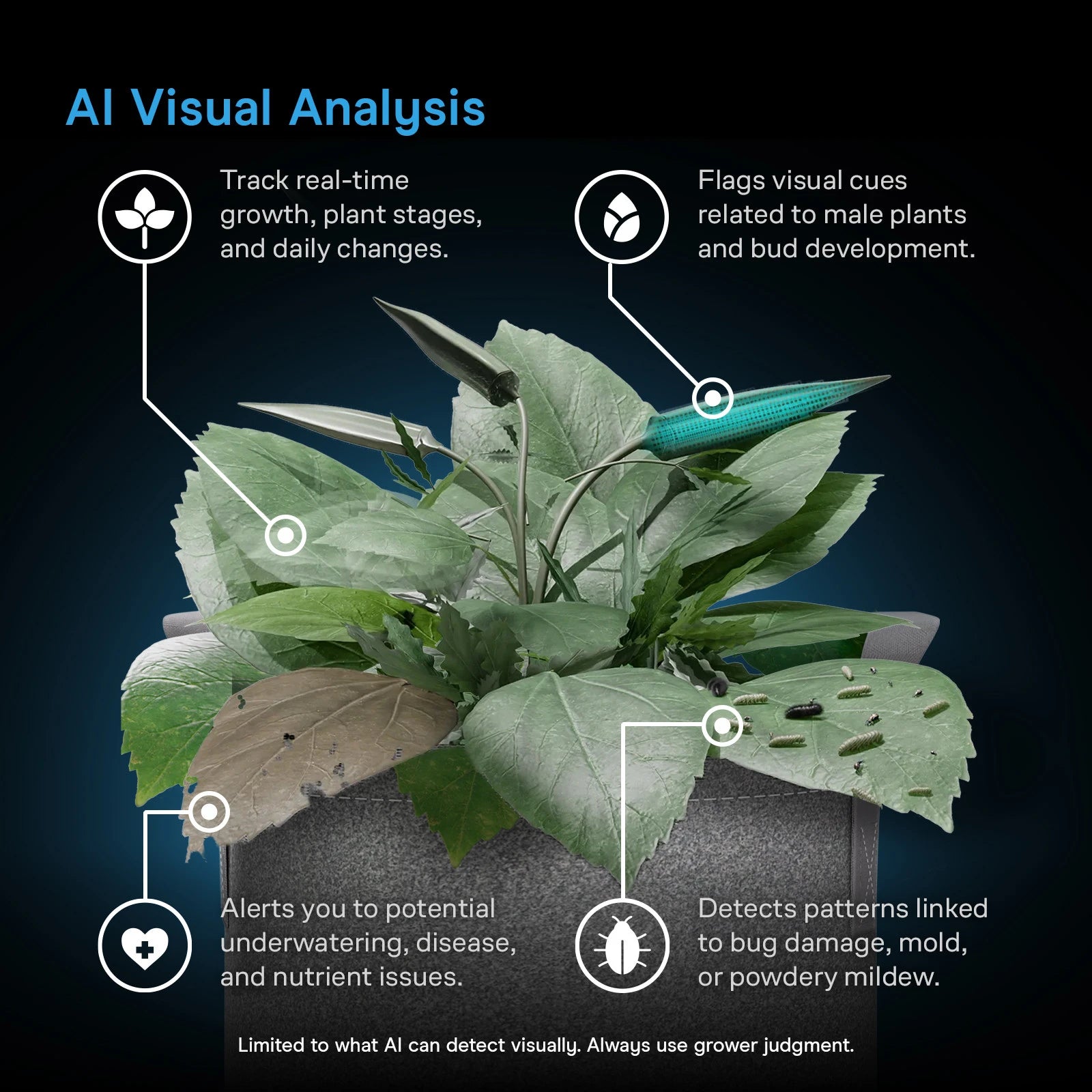 AC Infinity SPECTRON AI-Powered Grow Camera