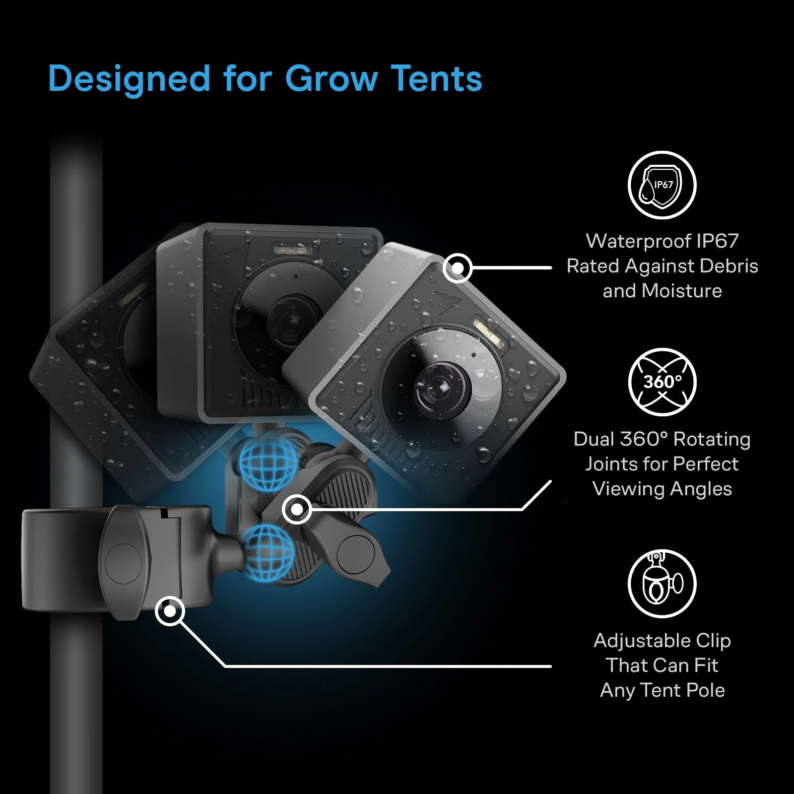 AC Infinity SPECTRON 3 AI-Powered Grow Camera