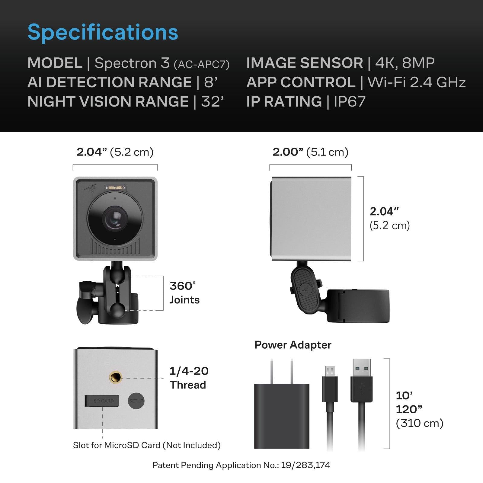 AC Infinity SPECTRON AI-Powered Grow Camera