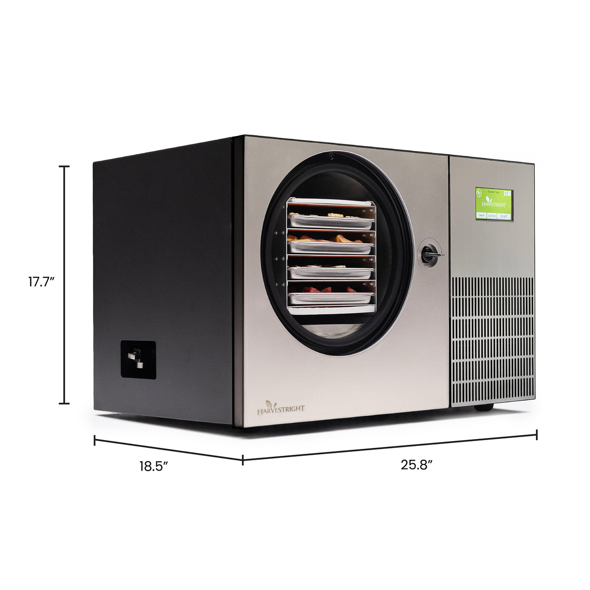 Harvest Right Countertop 360 Freeze Dryer, Stainless Steel