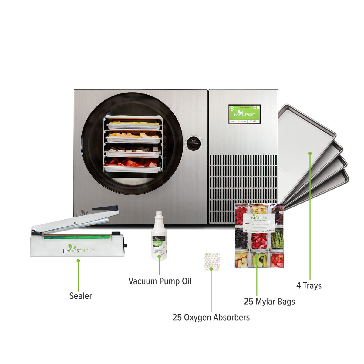 Harvest Right Countertop 360 Freeze Dryer, Stainless Steel