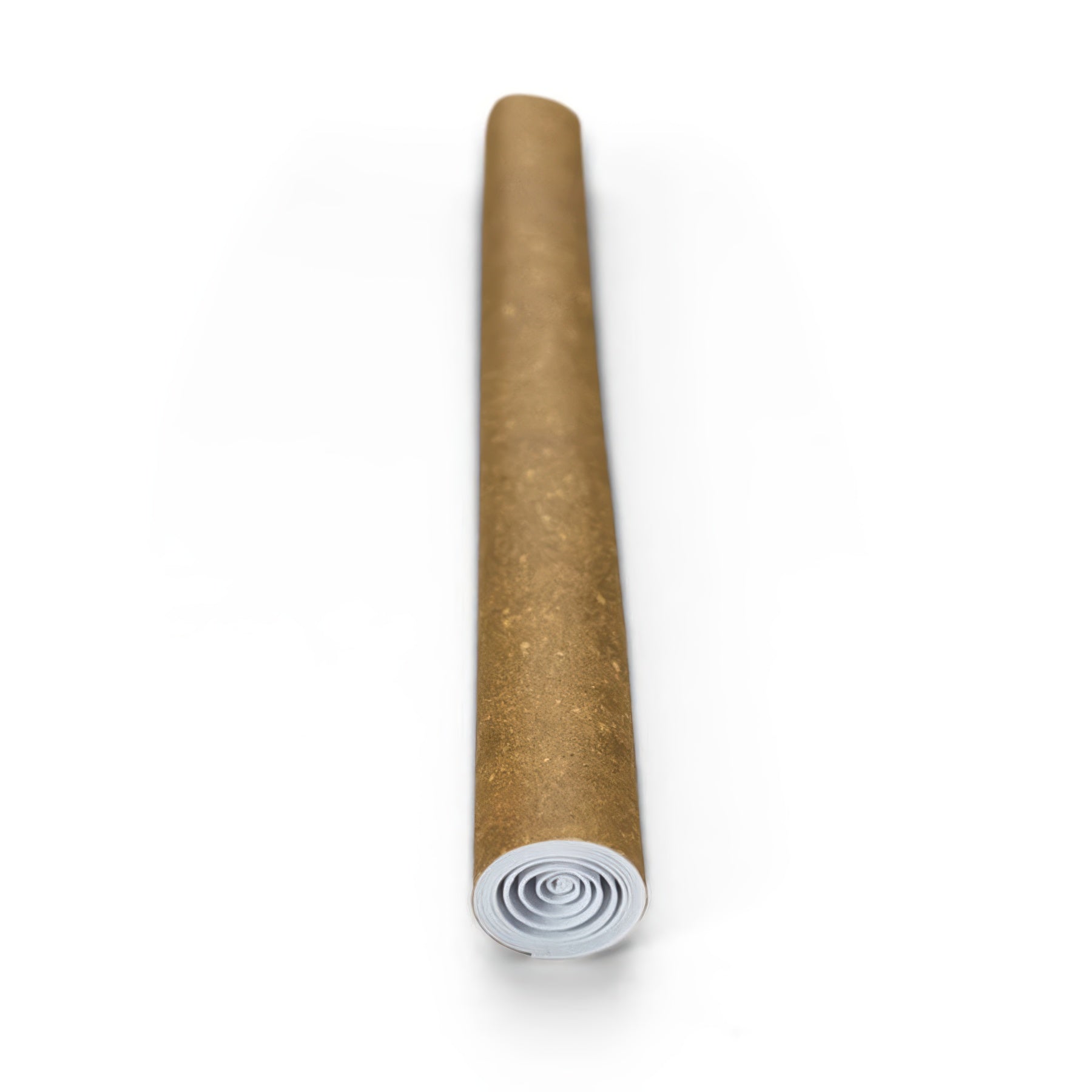 Custom Cones USA 109mm Pre-Rolled Tubes, Brown Hemp Wrap Blunt with 11mm Wide Spiral Tip - Case of 100
