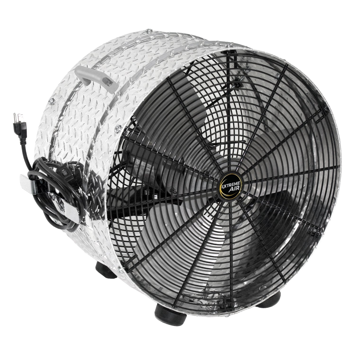 J&D Manufacturing Diamond Brite Portable Drum Fan
