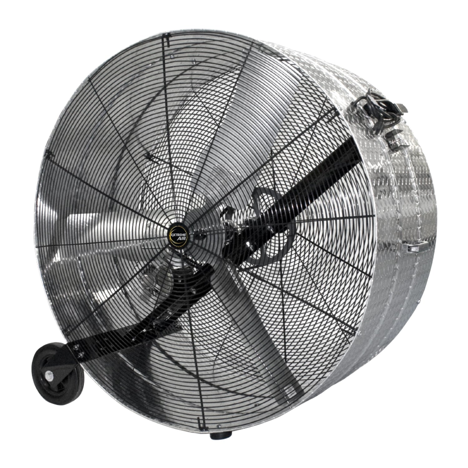 J&D Manufacturing Diamond Brite Portable Drum Fan